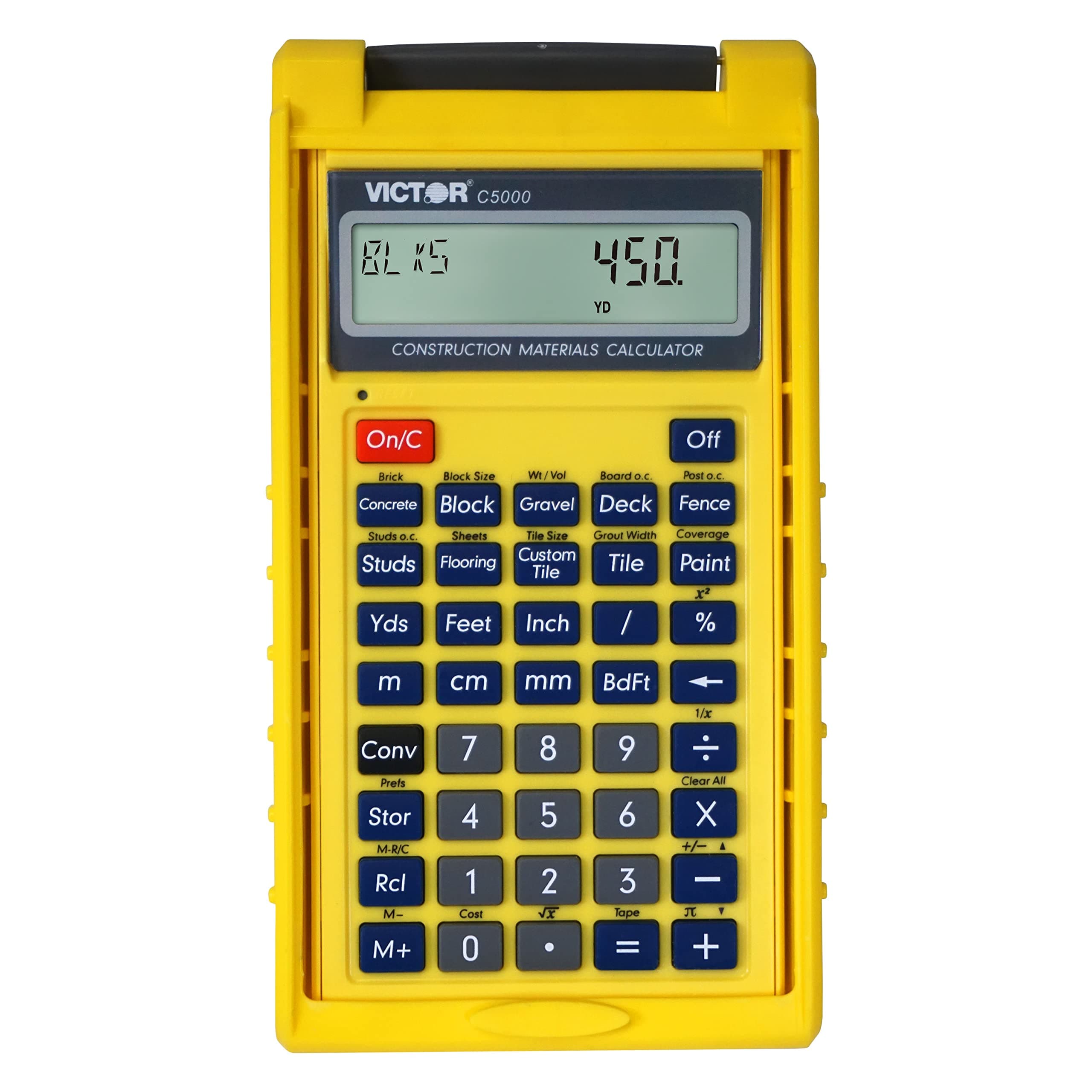 C5000 Construction Materials Calculator with Protective Case