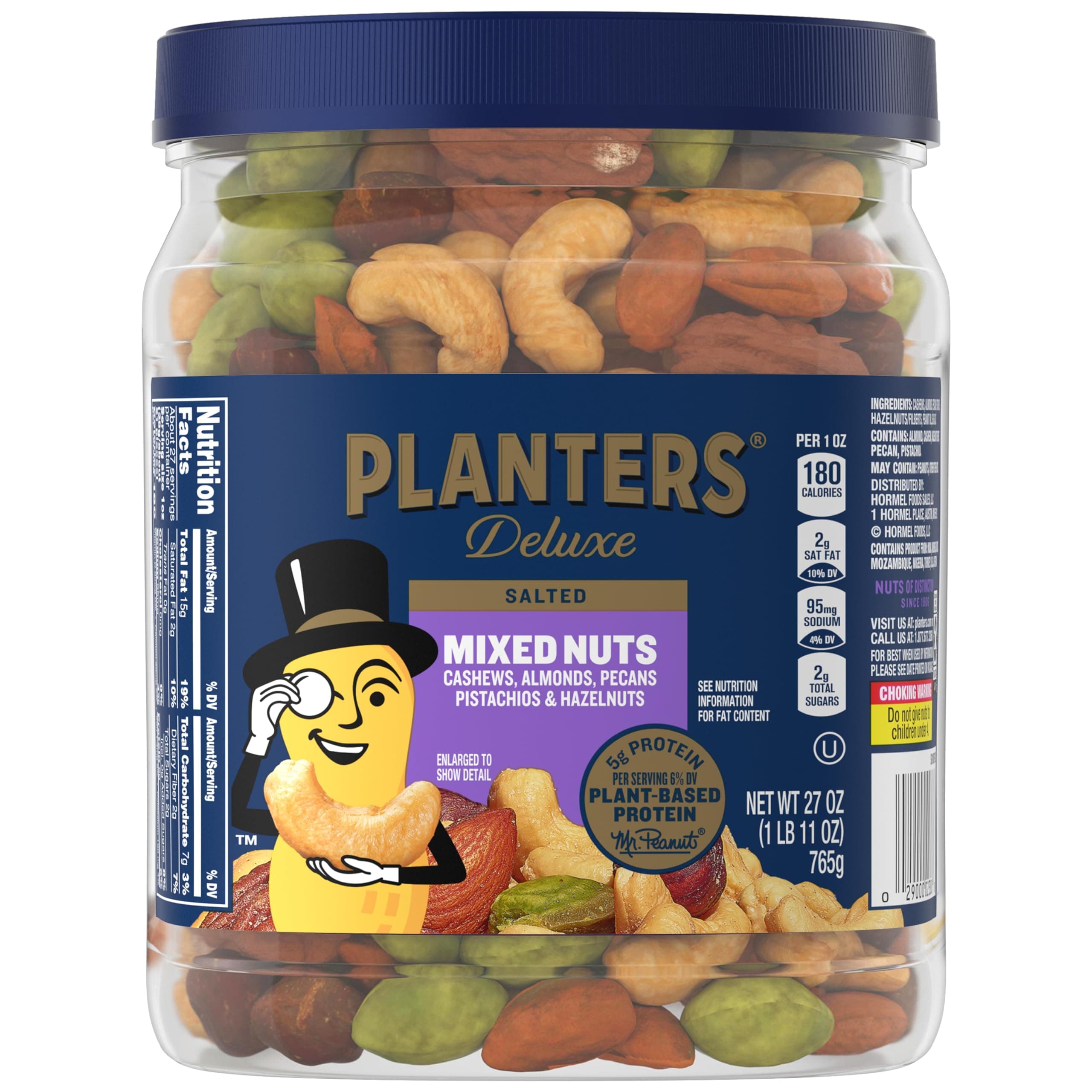 Planters Deluxe Mixed Nuts (27 oz Canister)