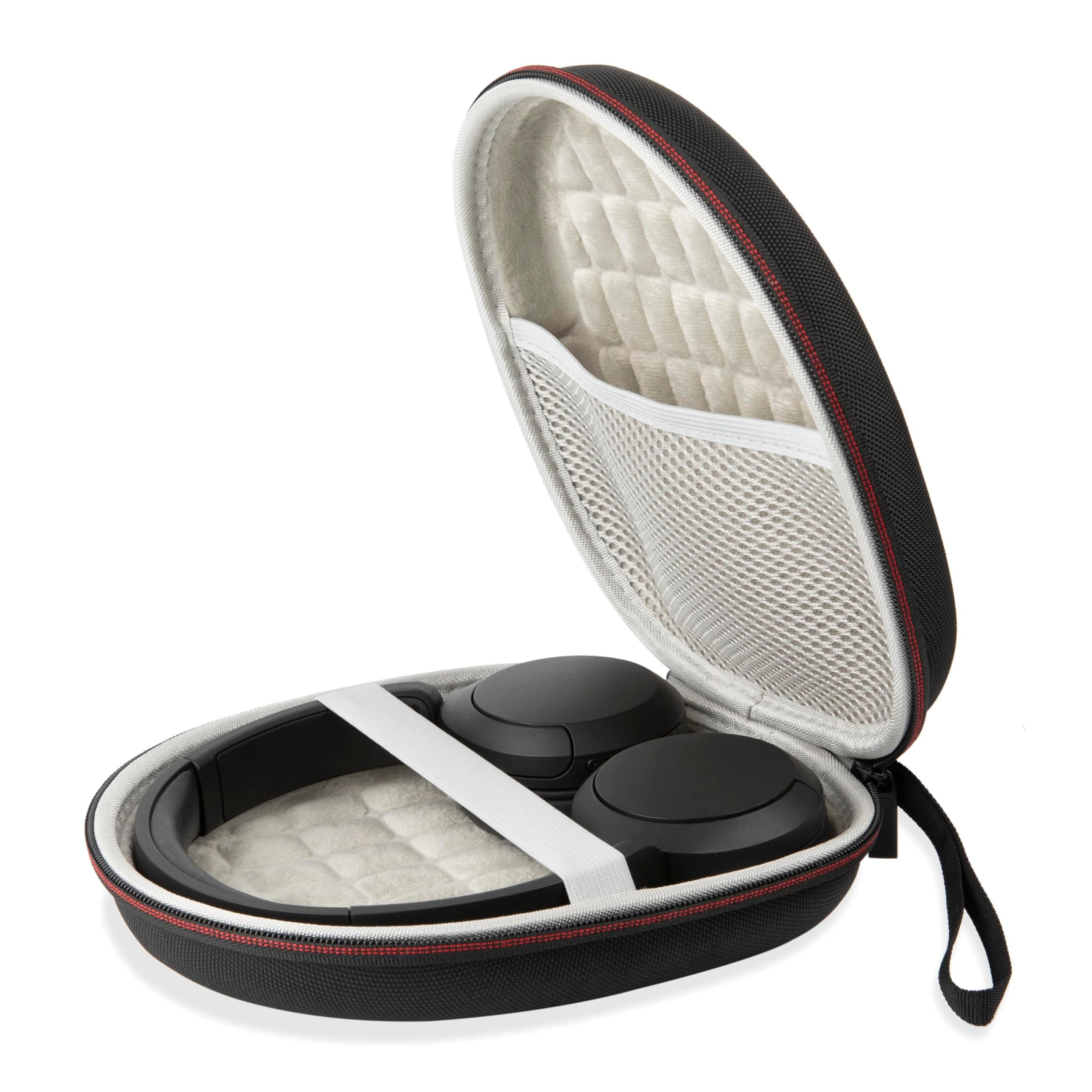 GinscoNew Shockproof Case Compatible with JBL Tune 720BT - Wireless Over-Ear Headphones Tune 510BT - Bluetooth Headphones, for Sony CH520/Soundcore Q20i, Hard Travel Case with Anti-Shock Bubbles