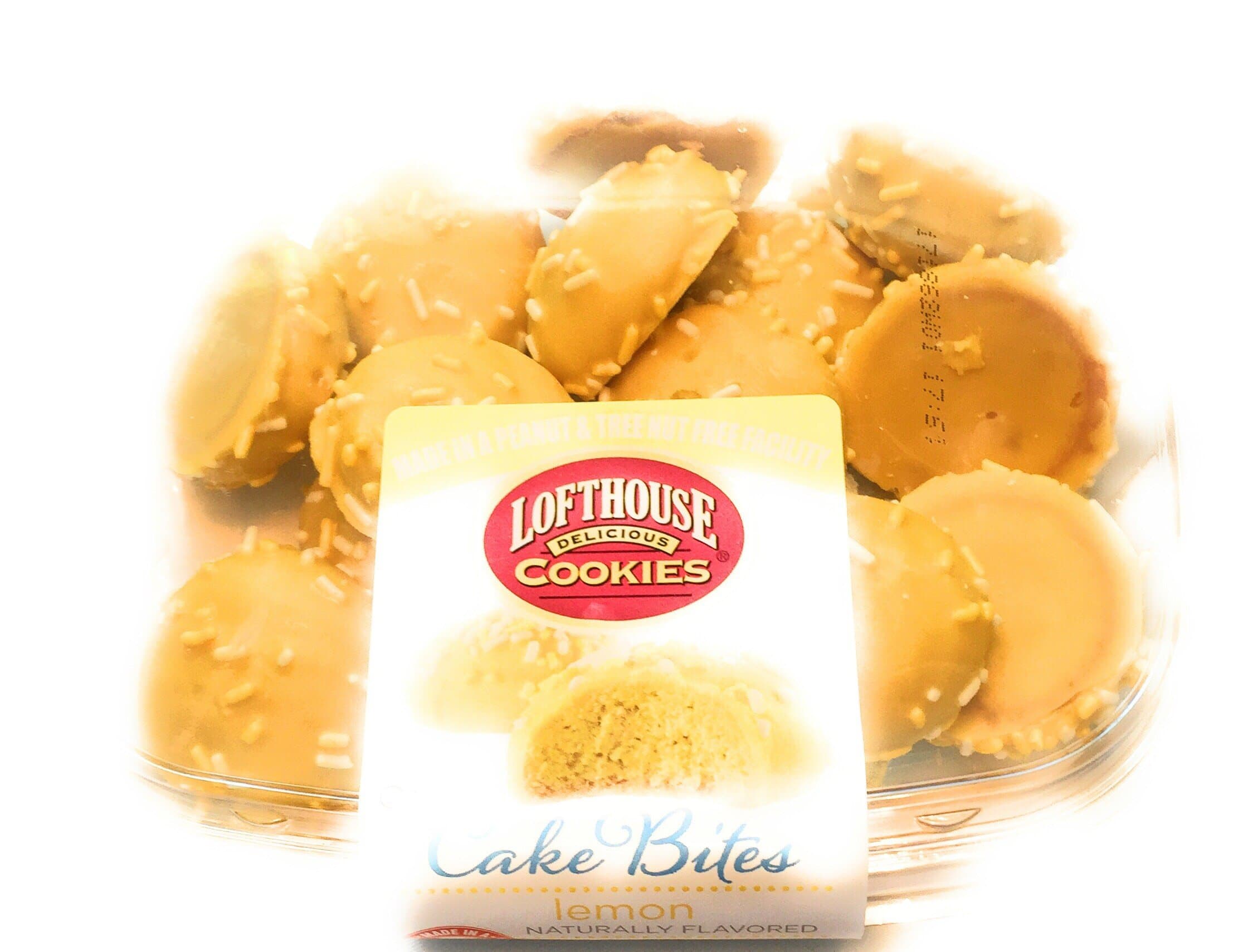 Lofthouse Lemon Cake Bites Cookies, 8 ounce