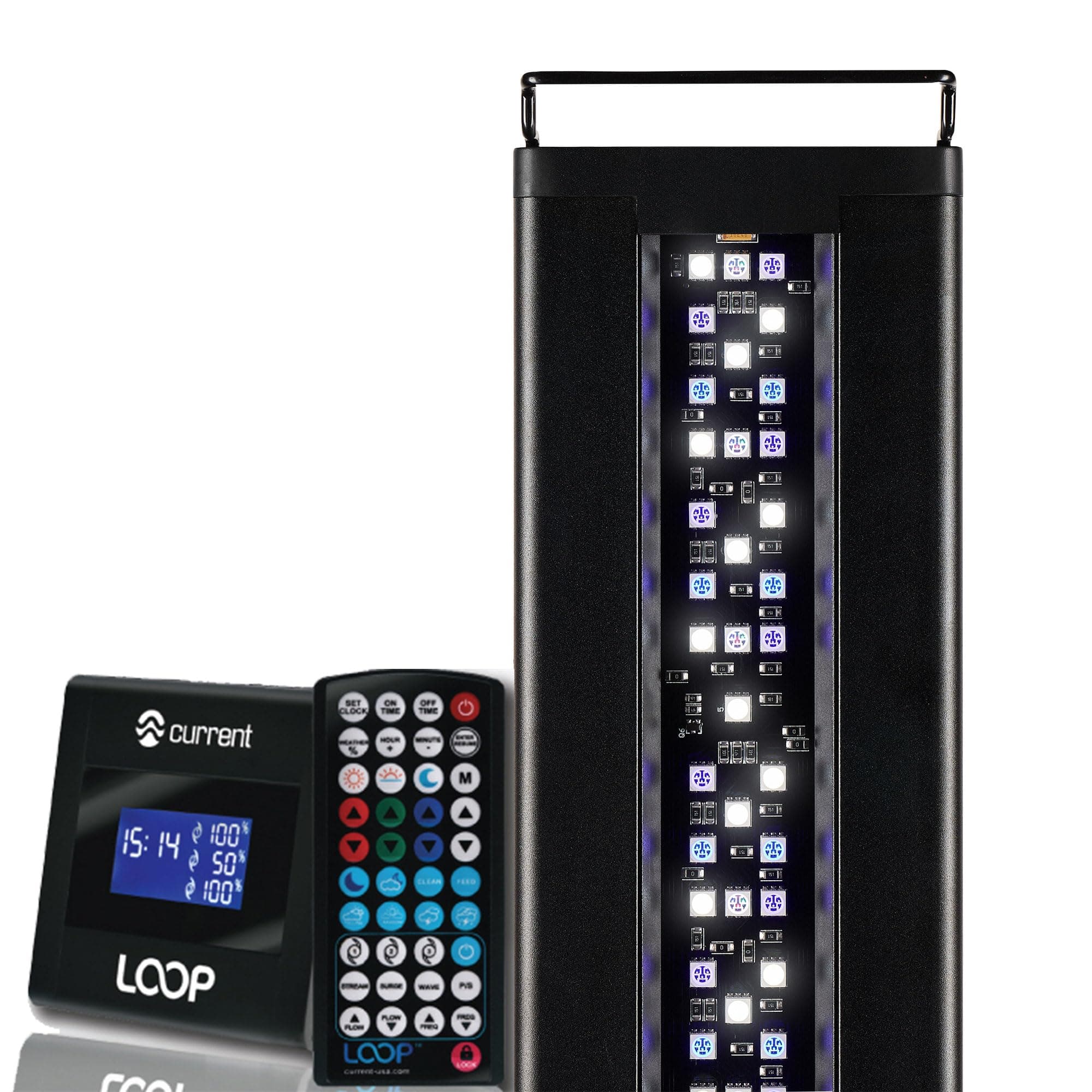 USA Orbit Marine LED Light, 24"-36" | With LOOP IR Controller for Wireless Lighting & Wave Pump Control (4101)