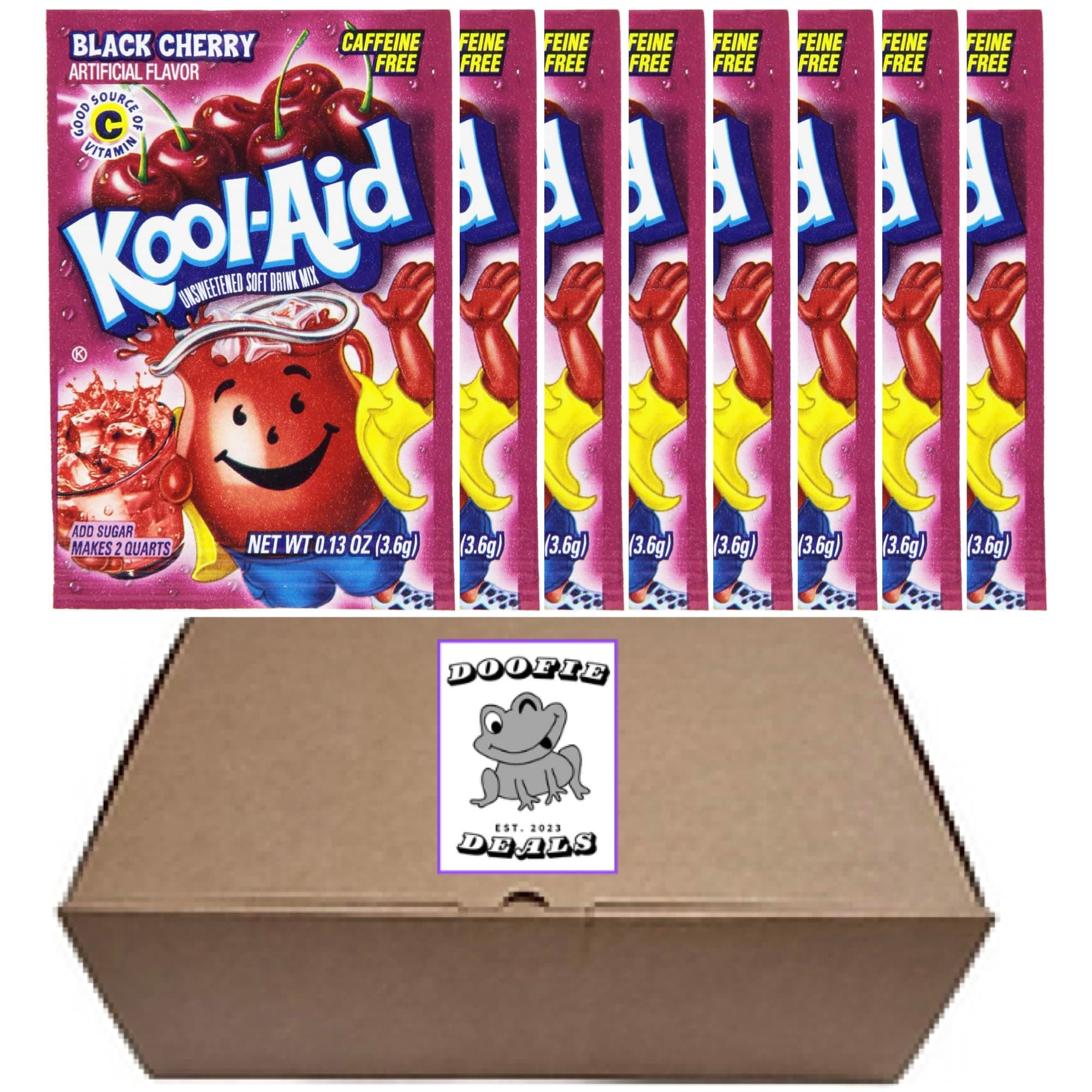 Kool-Aid Drink Mix - 8 Packets (Black Cherry)
