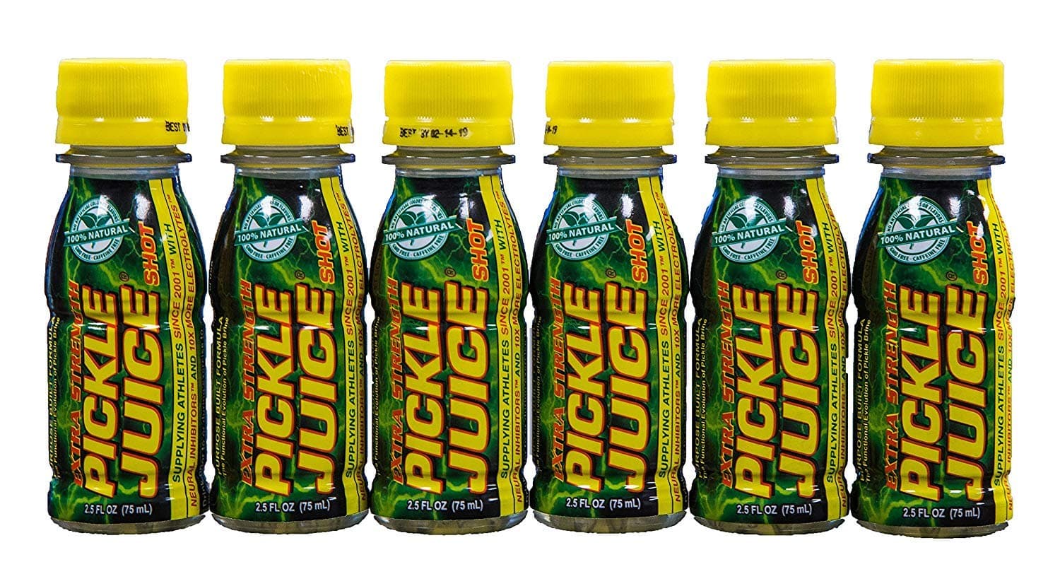 Pickle Juice Extra Strength Shots, 2.5 oz (6)