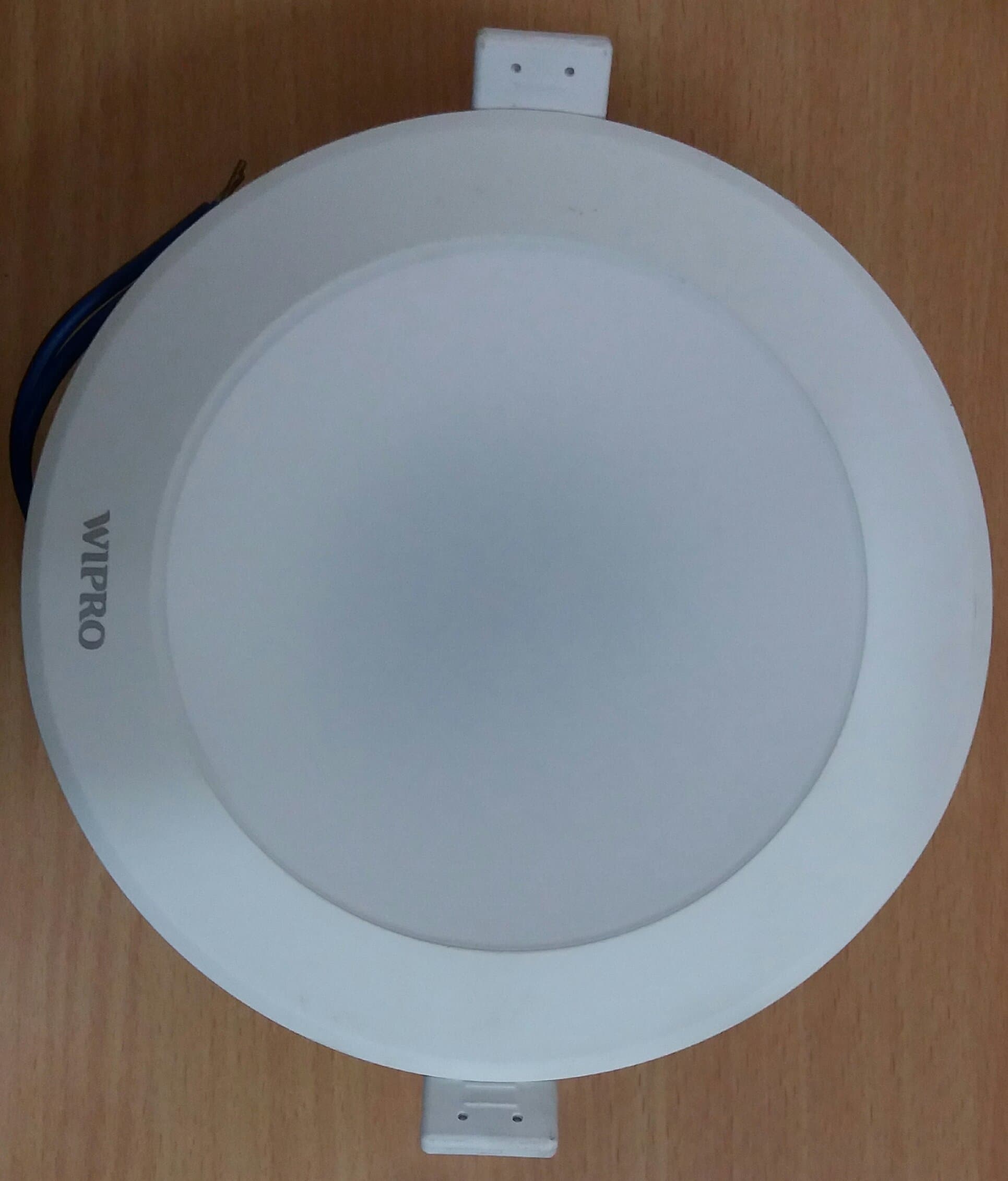 Wipro D641265 Garnet 12-Watt Trimless Panel Light (Cool Day Light, White, Round)