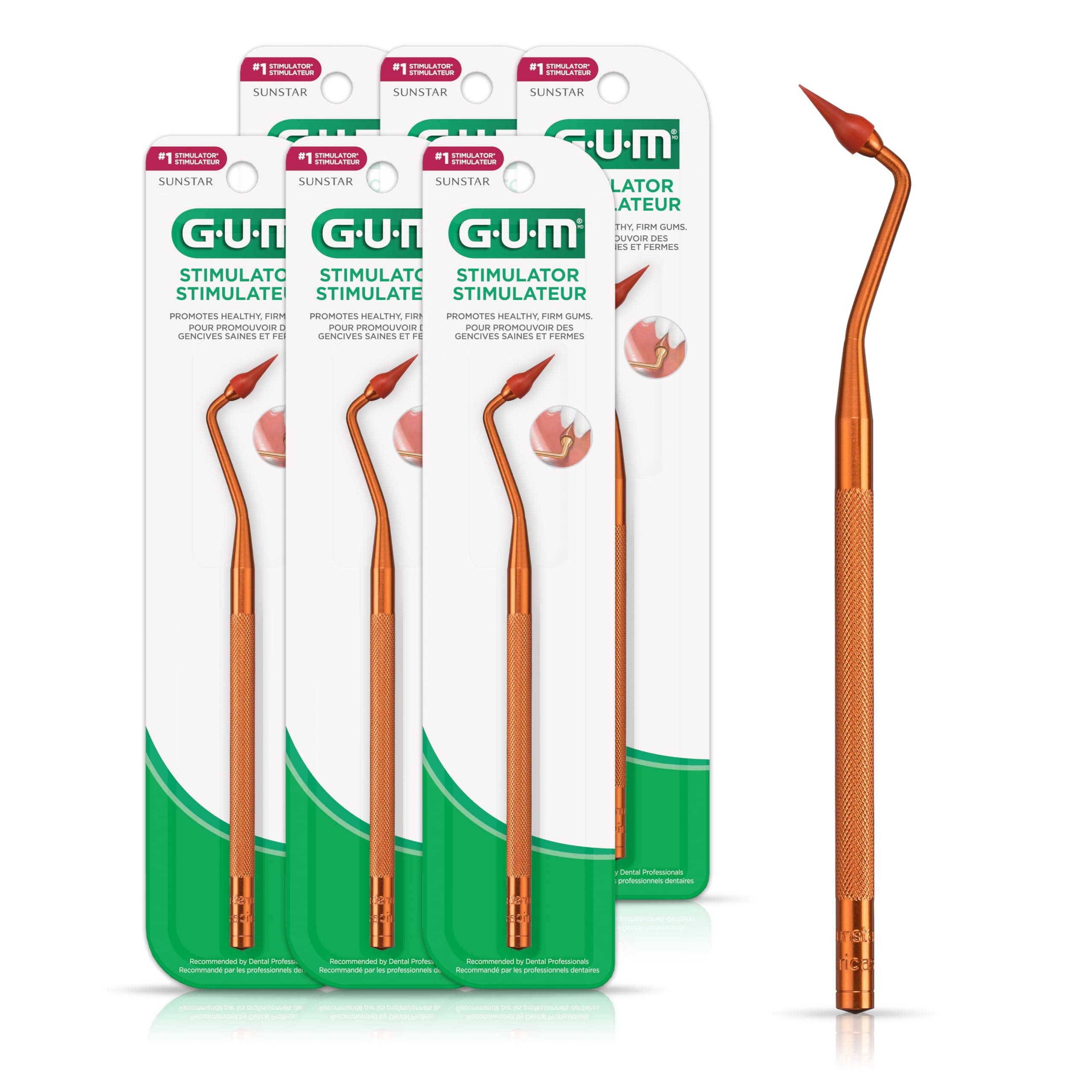 GUM Stimulator 6 Pack 10070942006009 6