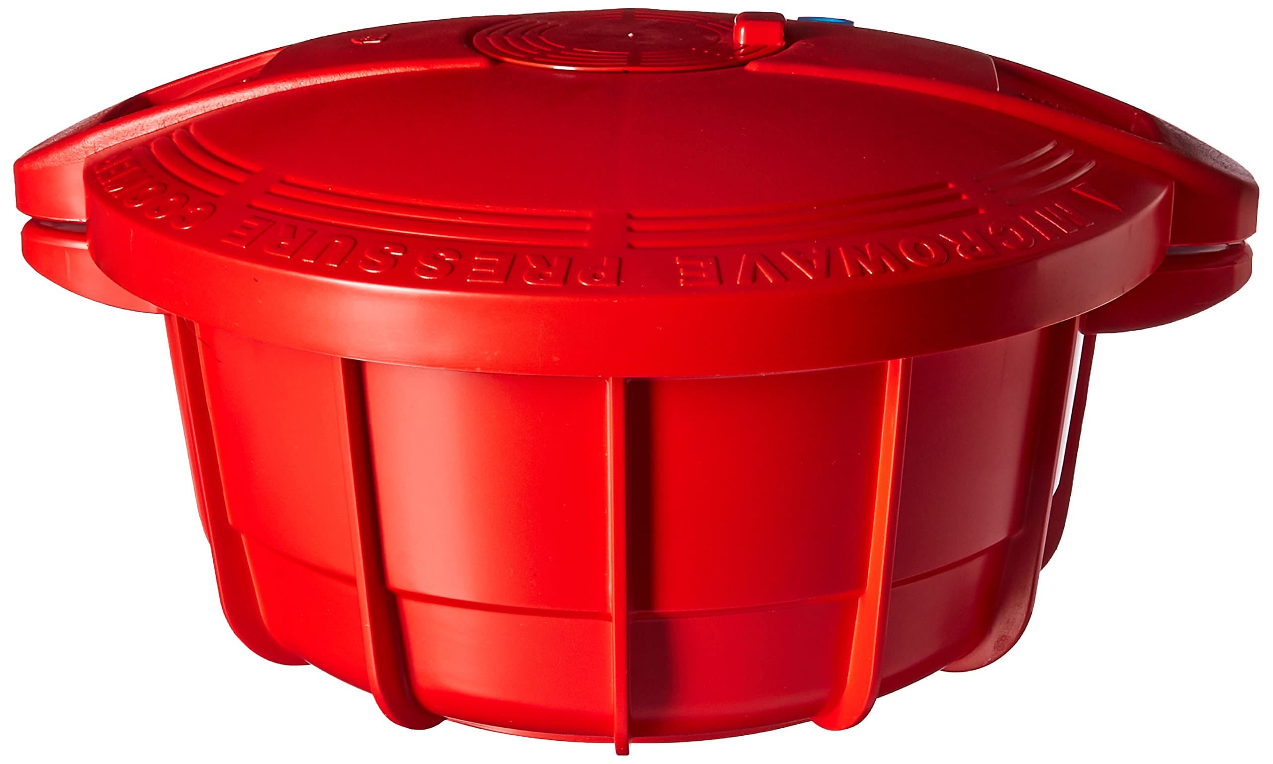 TTK Prestige PRMPC4R Microchef Microwave Pressure Cooker with 2-Separators, 4 L/Medium, Red