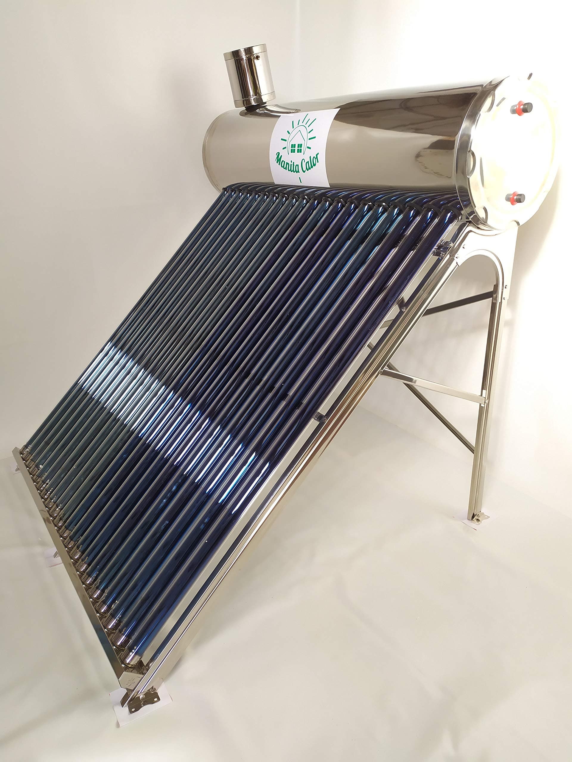 Panel Solar Thermal for Water Client, 100 litres Stainless Deposit, Accessories Included