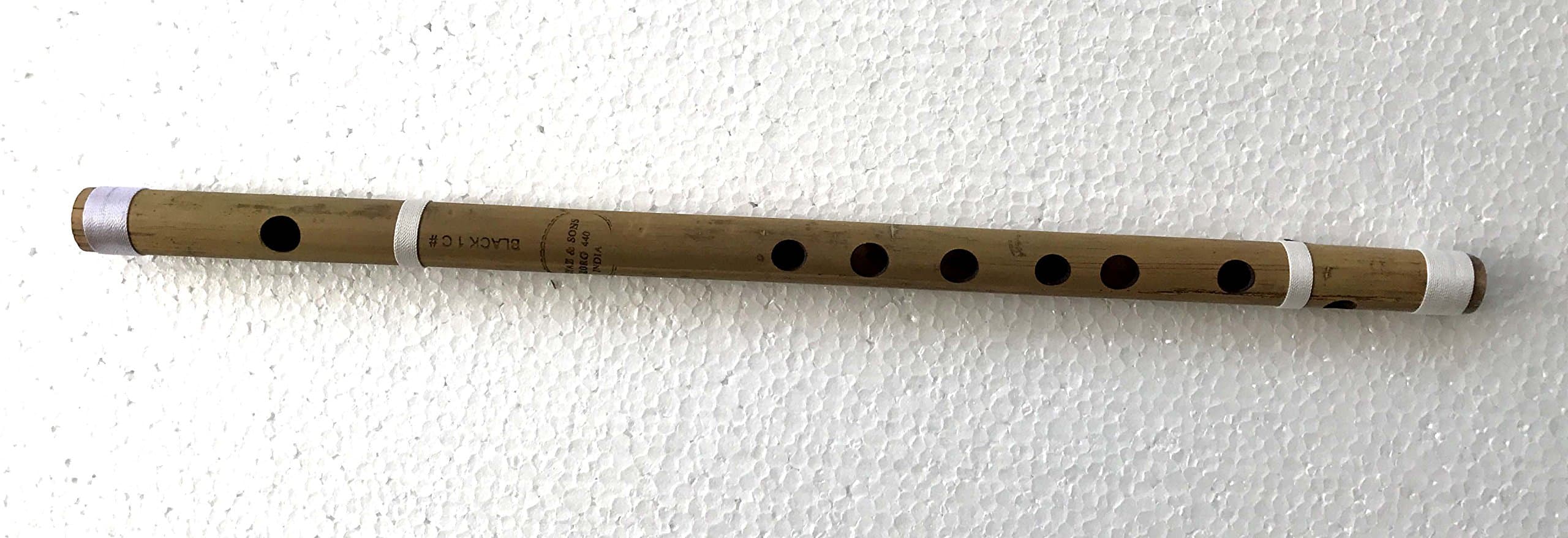 Flute, Korg tuning 440, "C#" scale, 48 cm or 19 inches approx side, bansuri