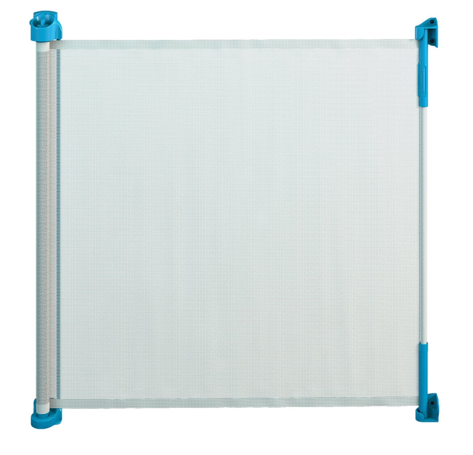 Gaterol Active Lite Blue - Retractable Safety Gate - Super Safe 36.6" Tall and Opens up to 55"