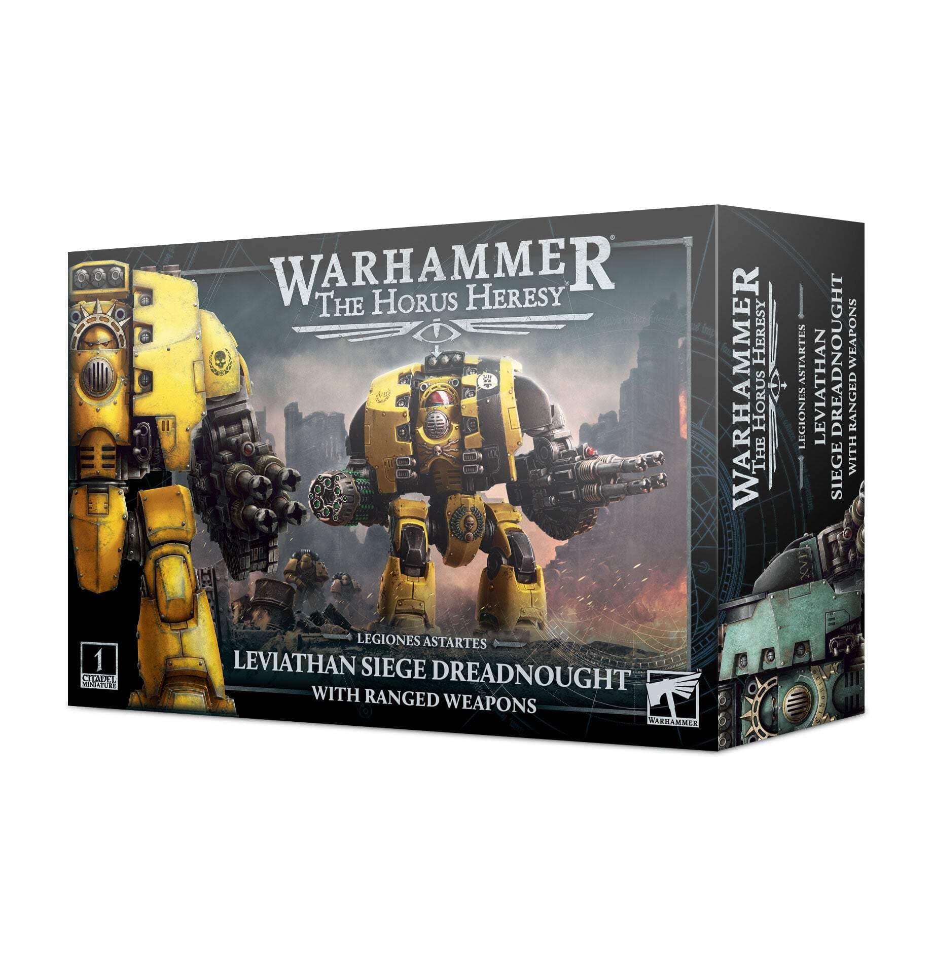 Games Workshop Leviathan Siege Dreadnought with Ranged Weapons, One Size, (31-28)