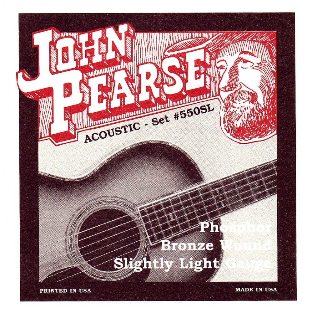 John PearseStrings Small Light Guitar Set - Phosphor Bronze