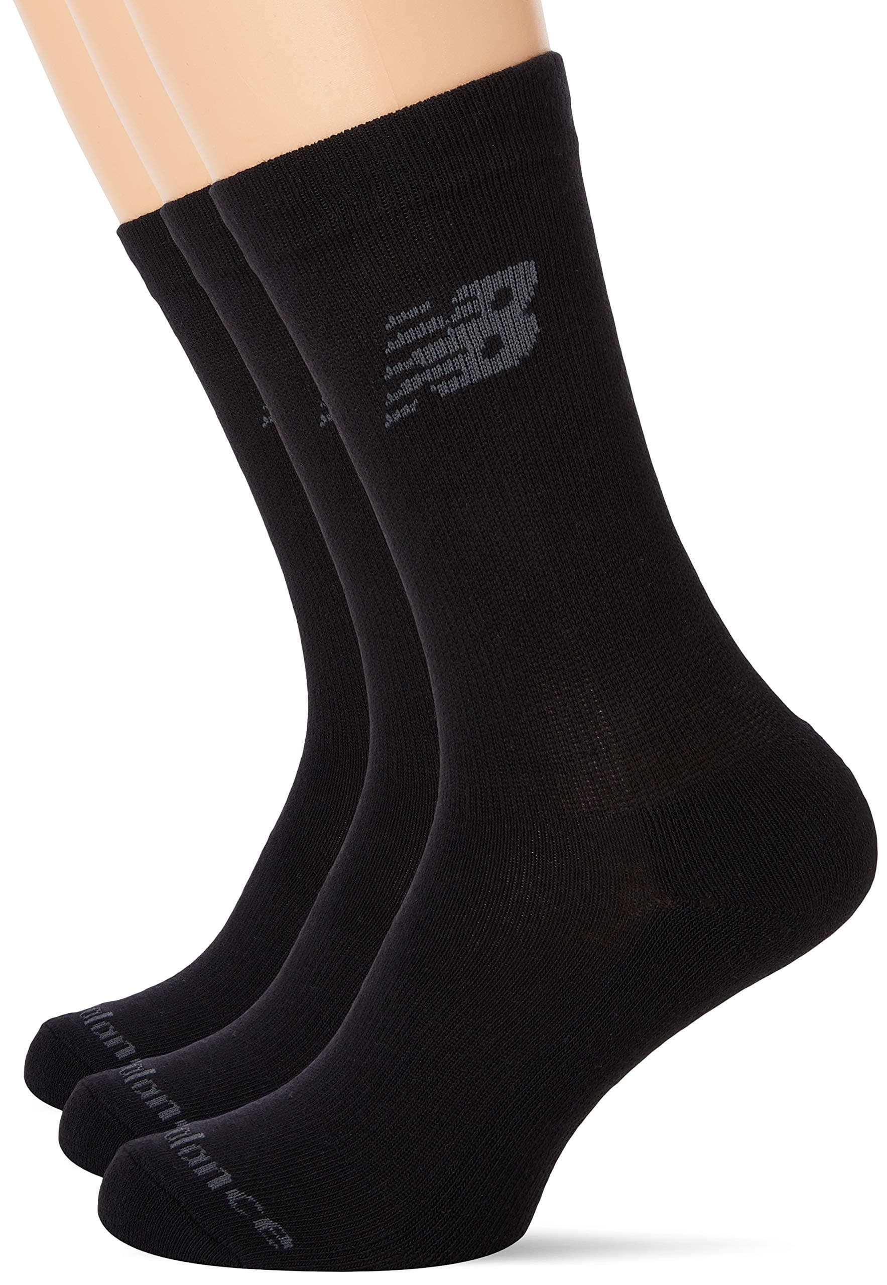 New Balance Unisex 3 Pack Crew Socks