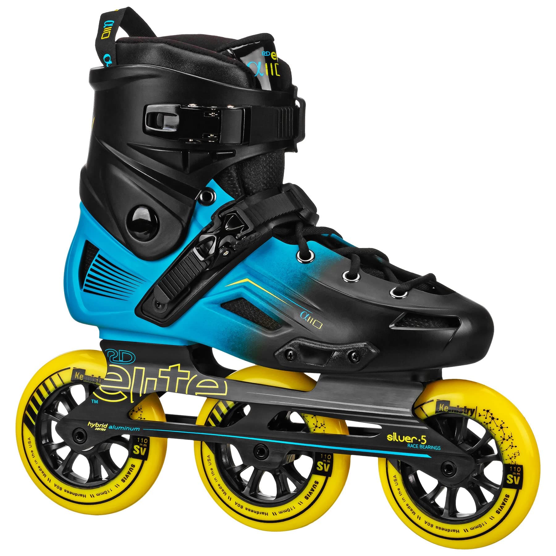 Roller Derby Elite Alpha 110mm 3-Wheel Inline