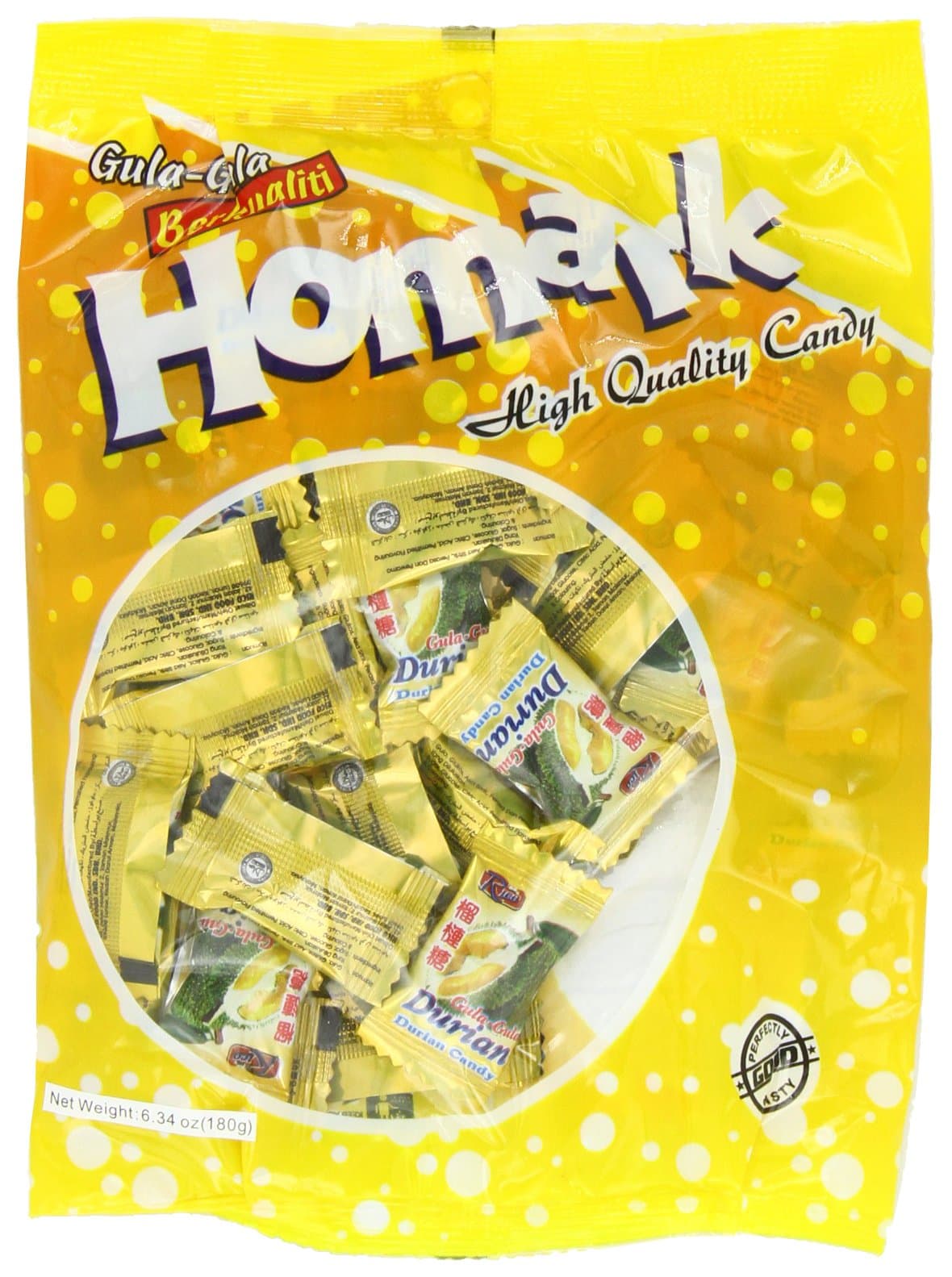 Homark Durian Candy, 6.34 Ounce