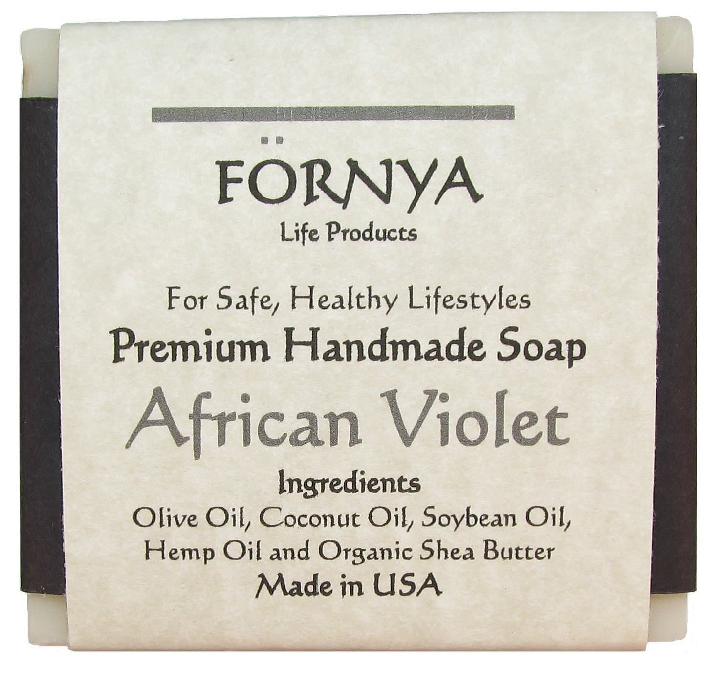 African Violet Premium Handmade Soap - 5 oz