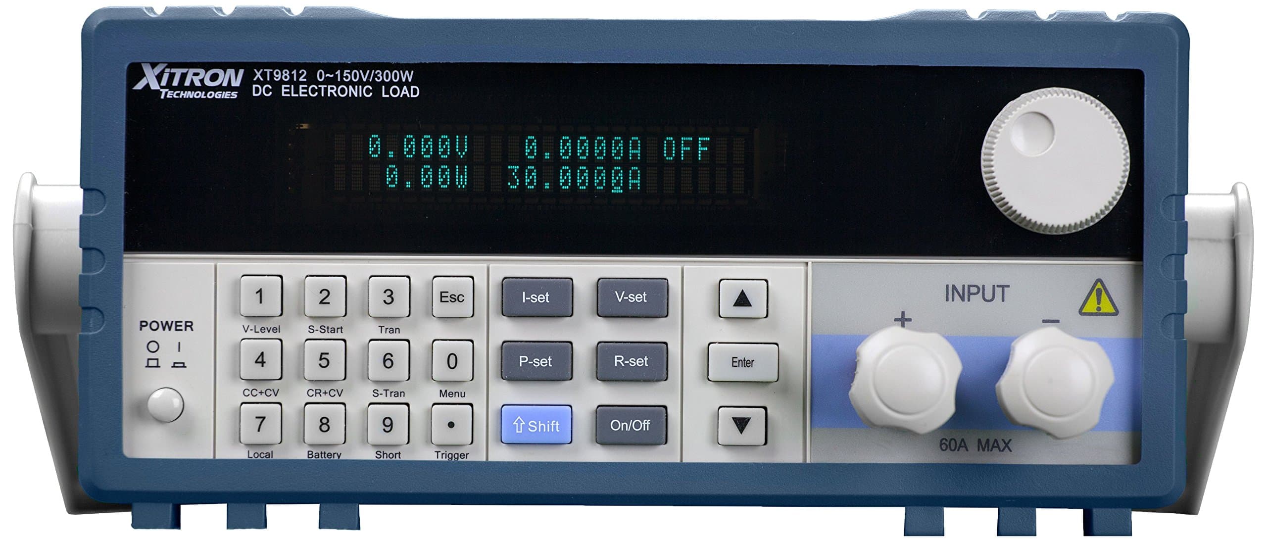 XiTRON Technologies 822-XT9812 LED Programmable Electronic Load, 150V