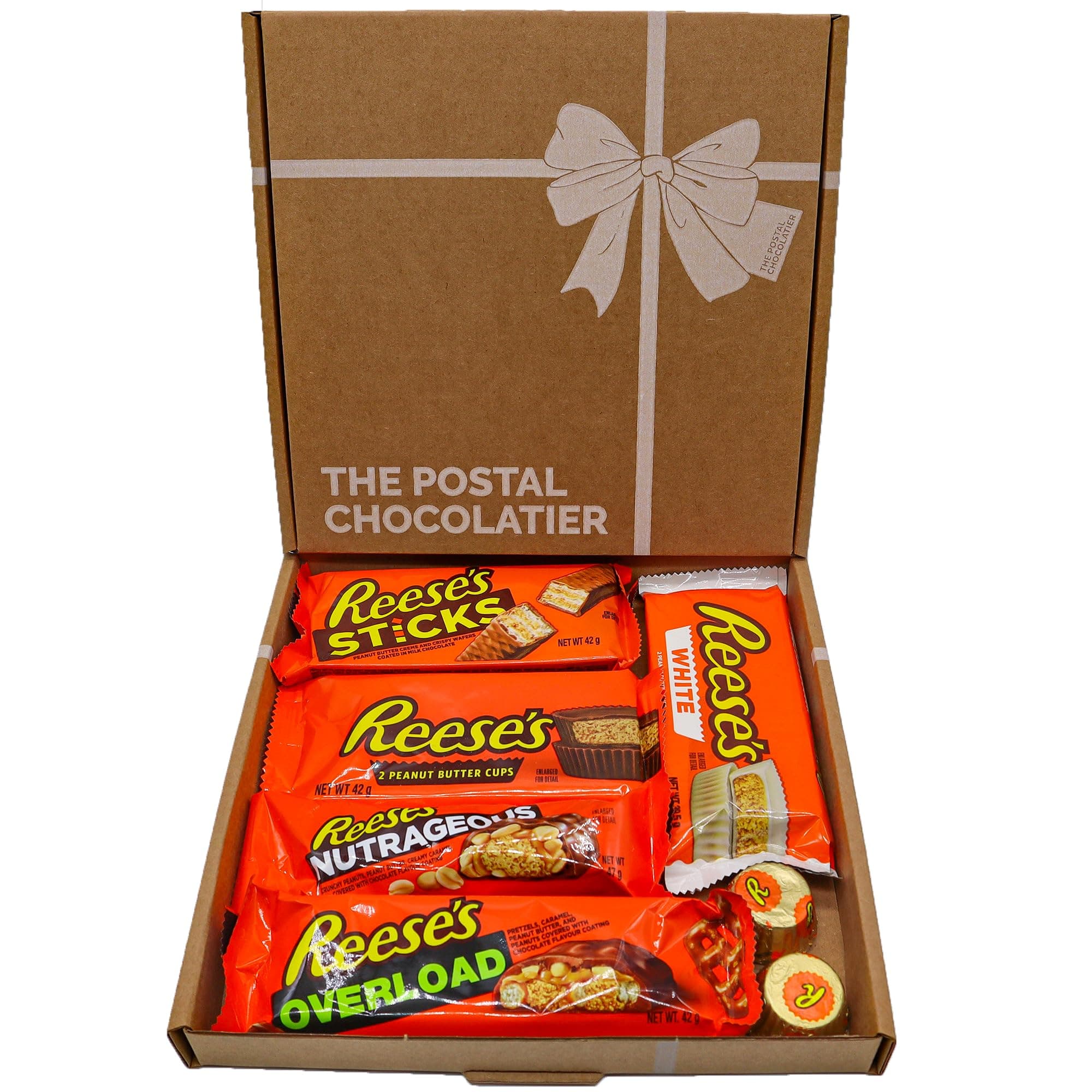 Reese's Chocolate Gift Set, Peanut Butter Hamper, American Selection Box for Last Minute Gifts, Birthdays for Both Him and Her, Letterbox Friendly