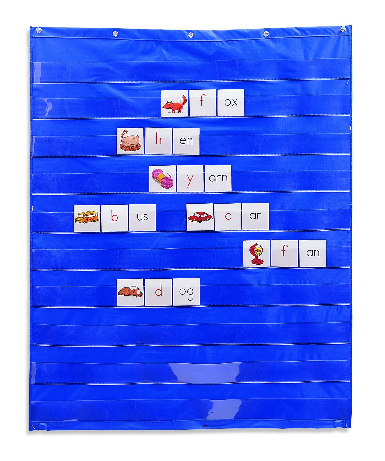 Learning Resources Standard Pocket Chart Classroom Supplies Homeschool Pocket Chart, Visual Display Ages 3+