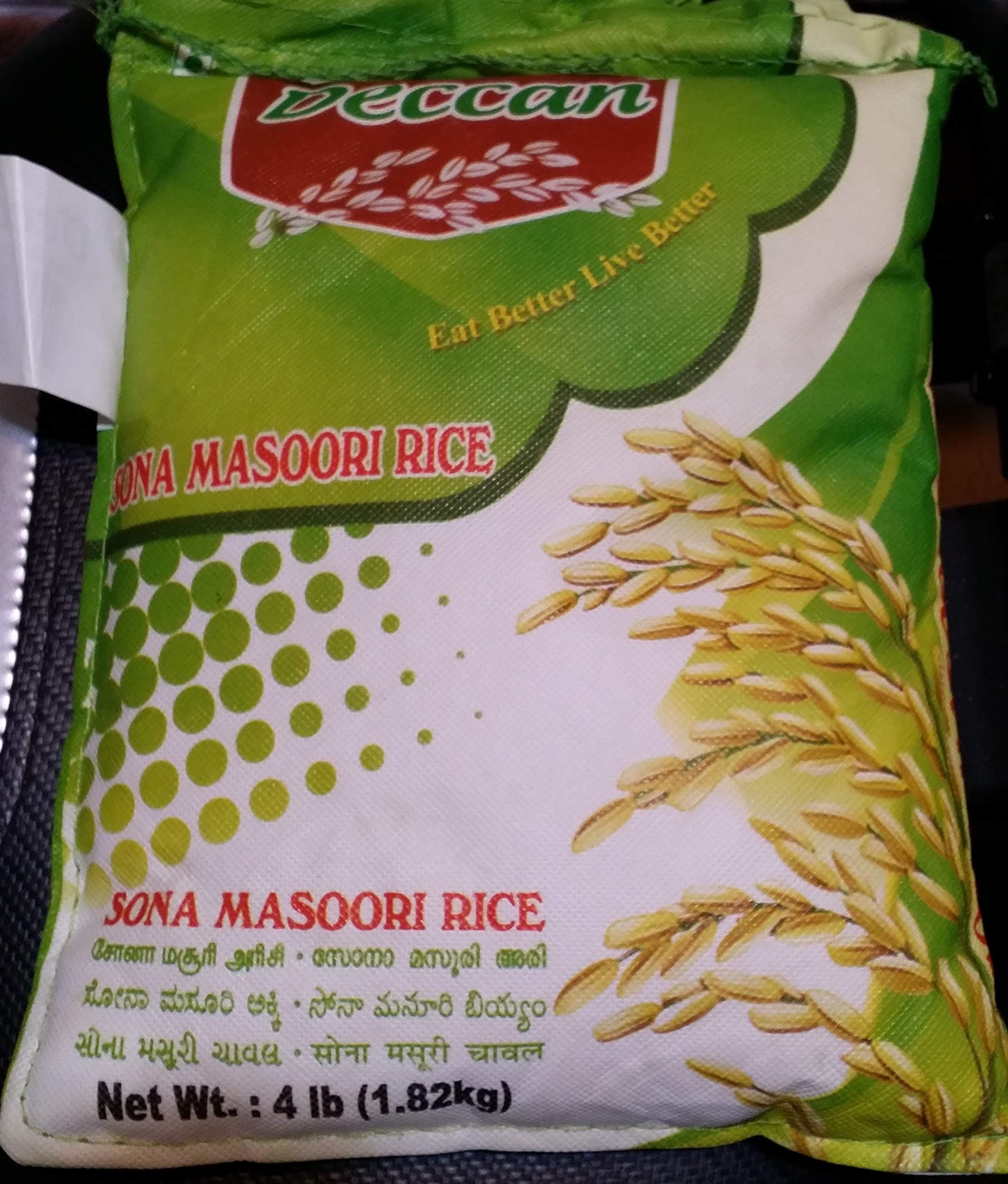 Deccan Sona Masoori Rice 4LB