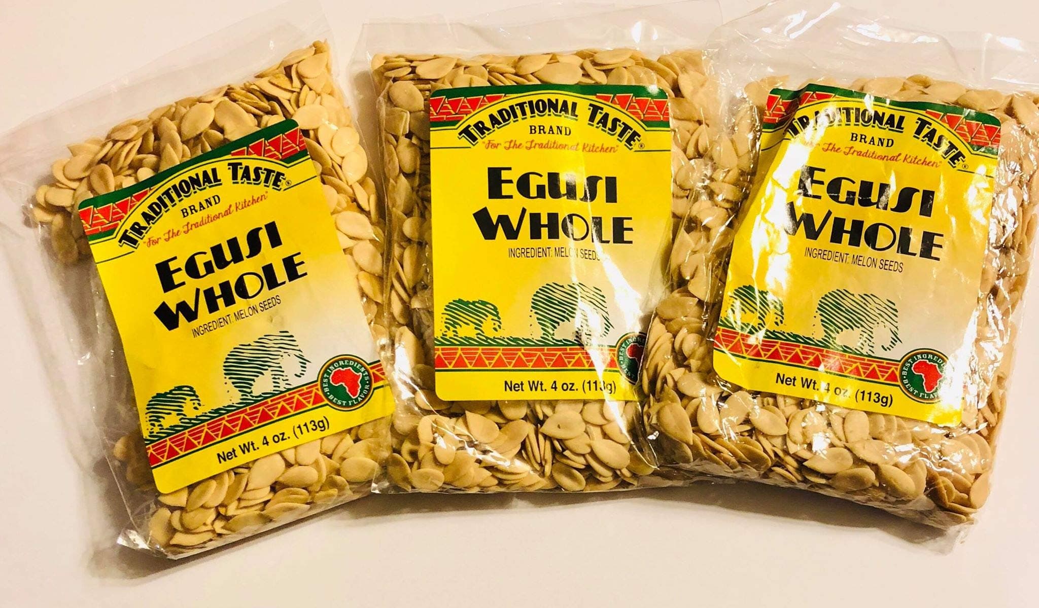 Mbika, Egusi, Melon Whole Seed (12oz)