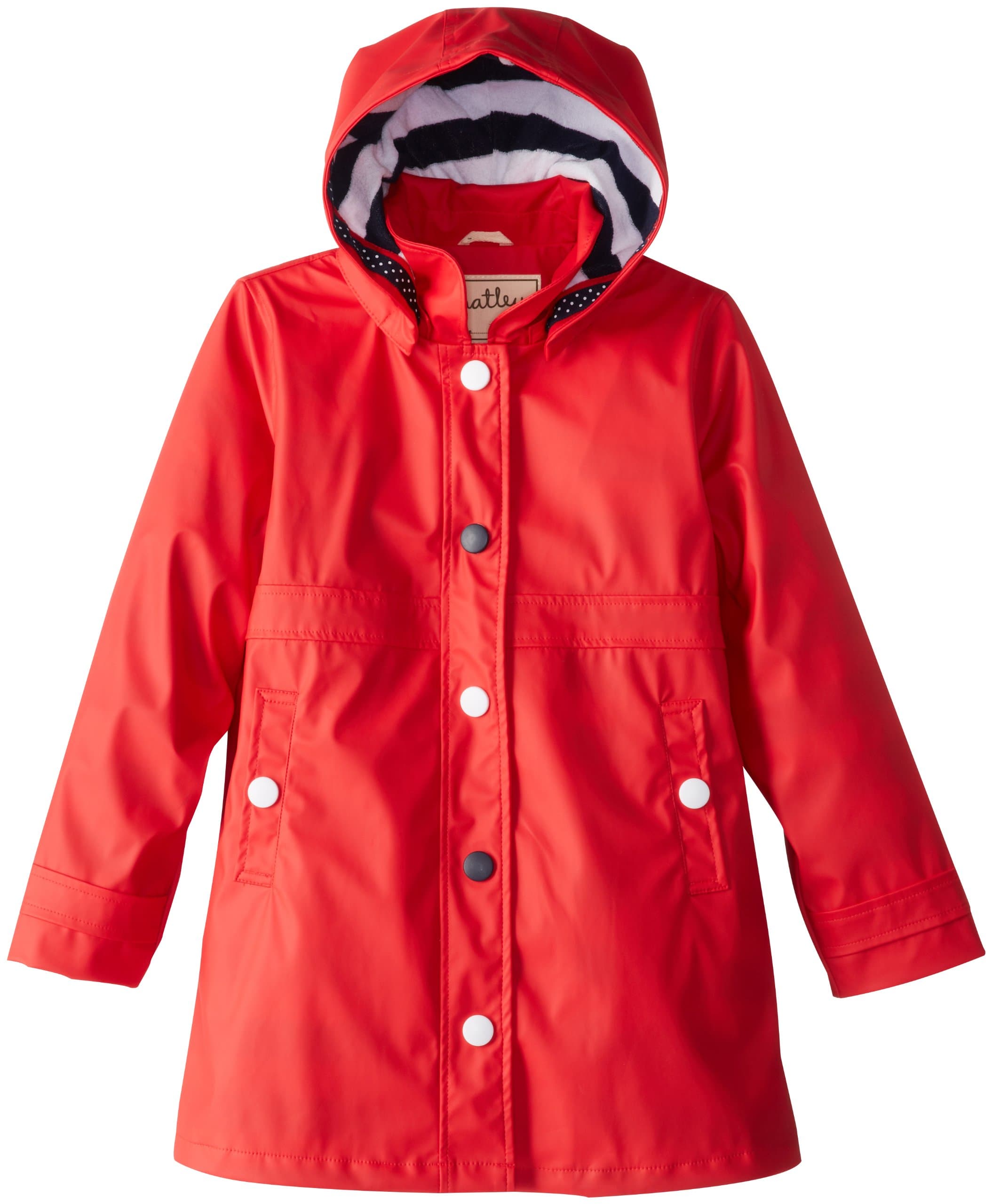 Hatley Girls' Solid Splash Jacket