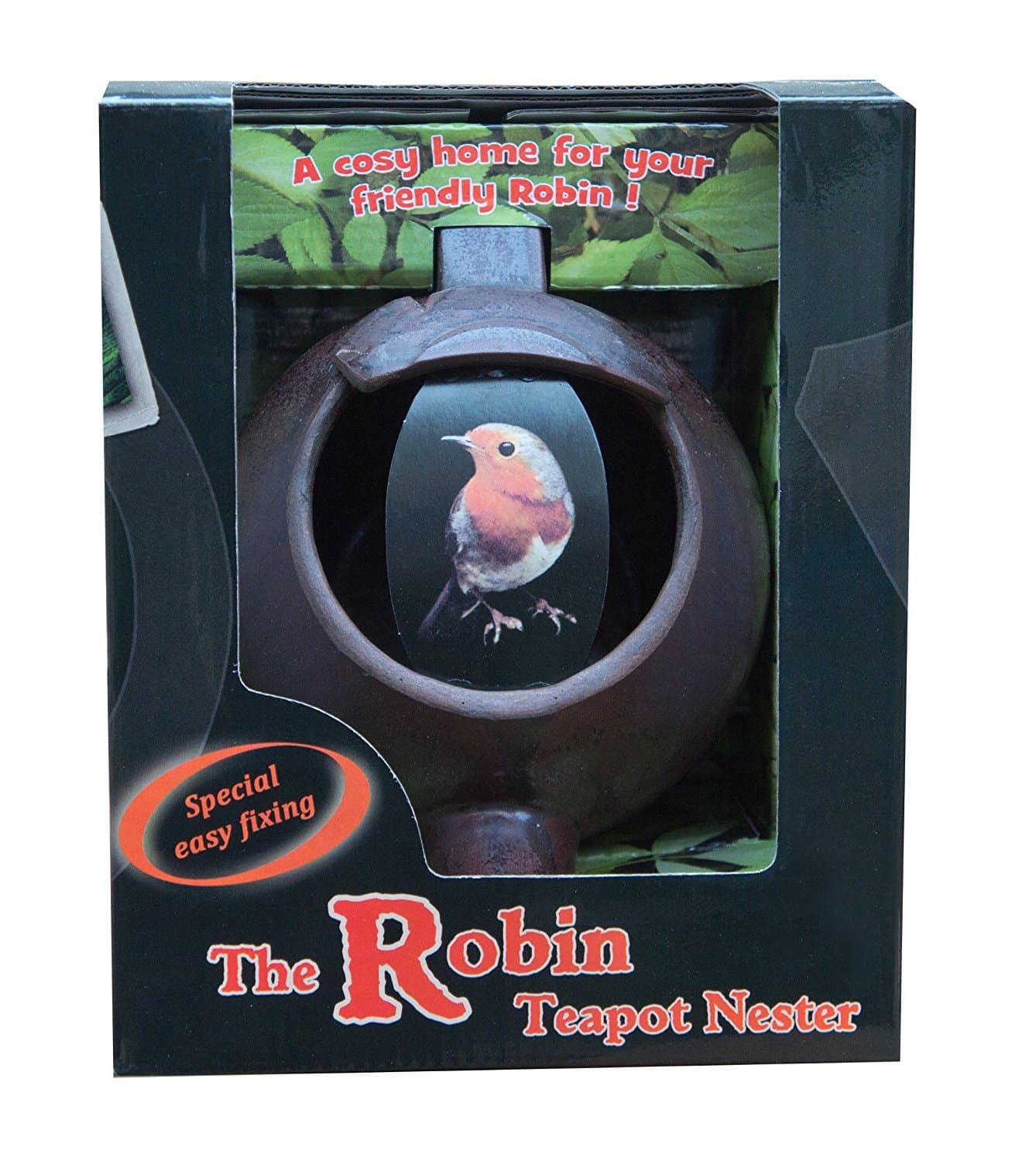 Wildlife World Ceramic Teapot Bird Nester