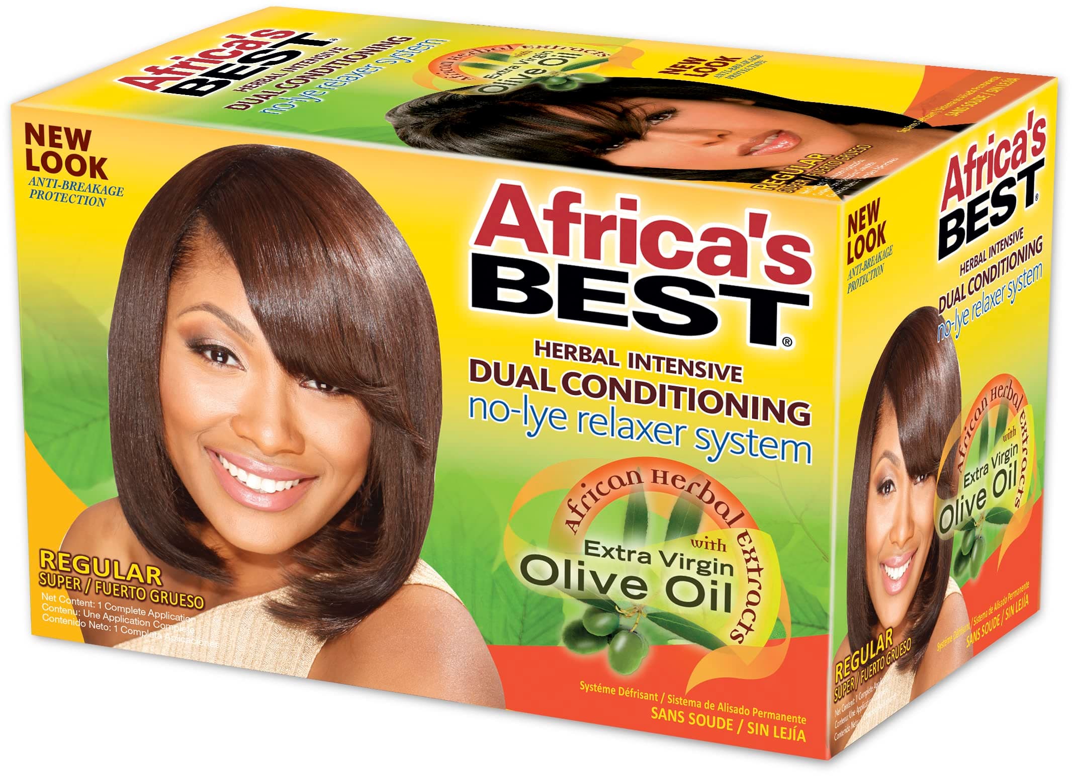 Relaxer Kit, Size 1, Straightening