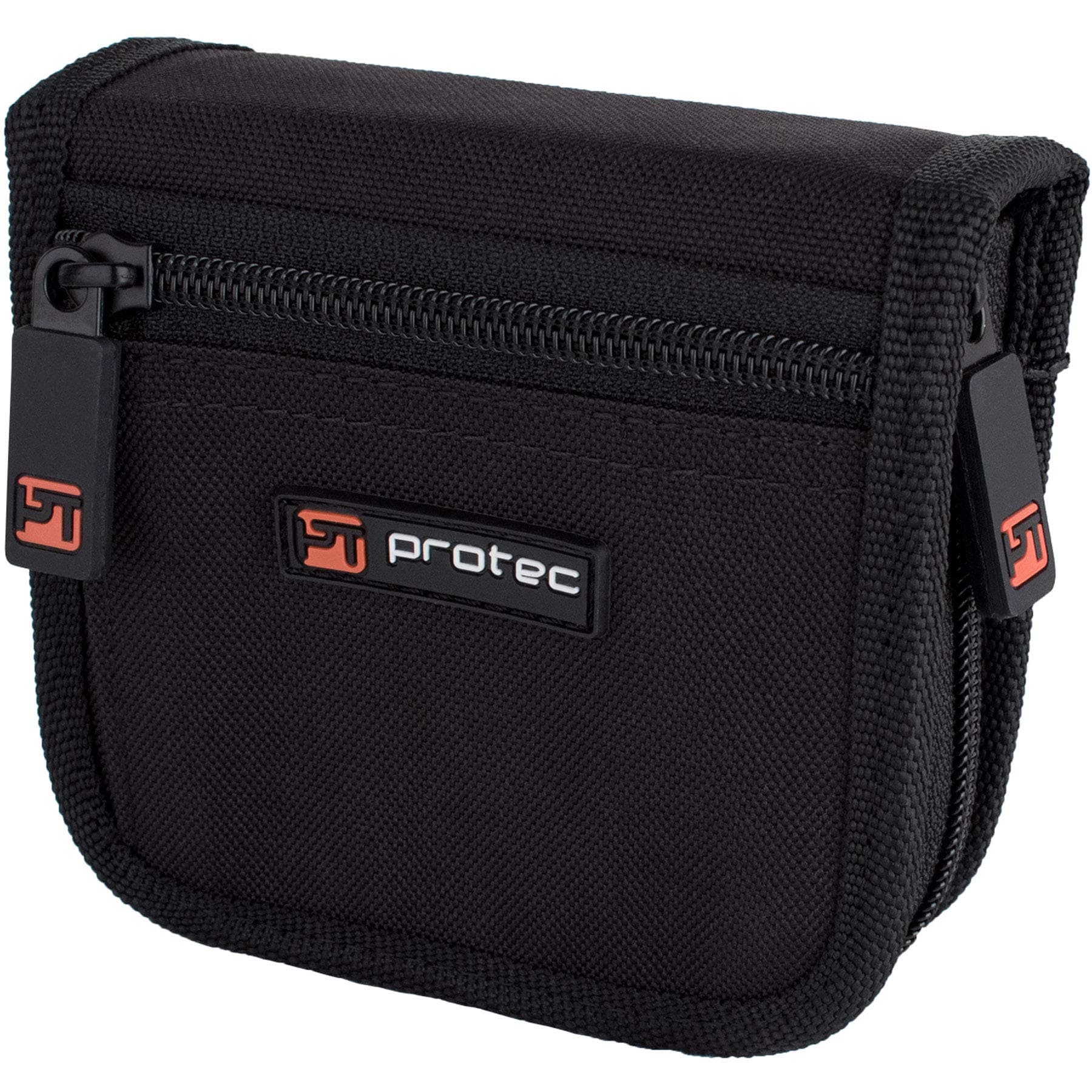 Protec Double Trombone Mouthpiece Pouch with Zipper Closure