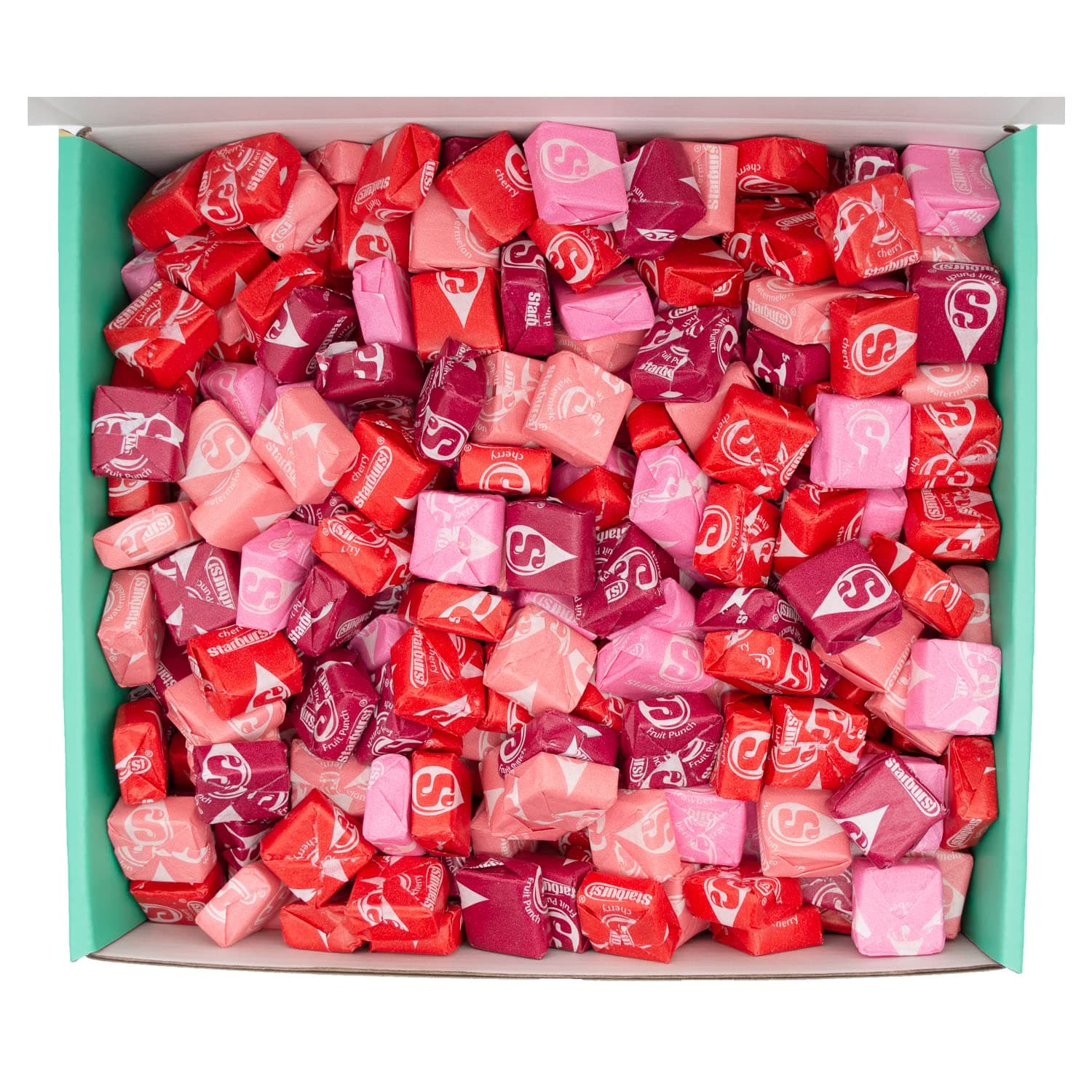 Fruit Chews Candy, Wrapped, Bulk (Fave Reds, 5 Pound)