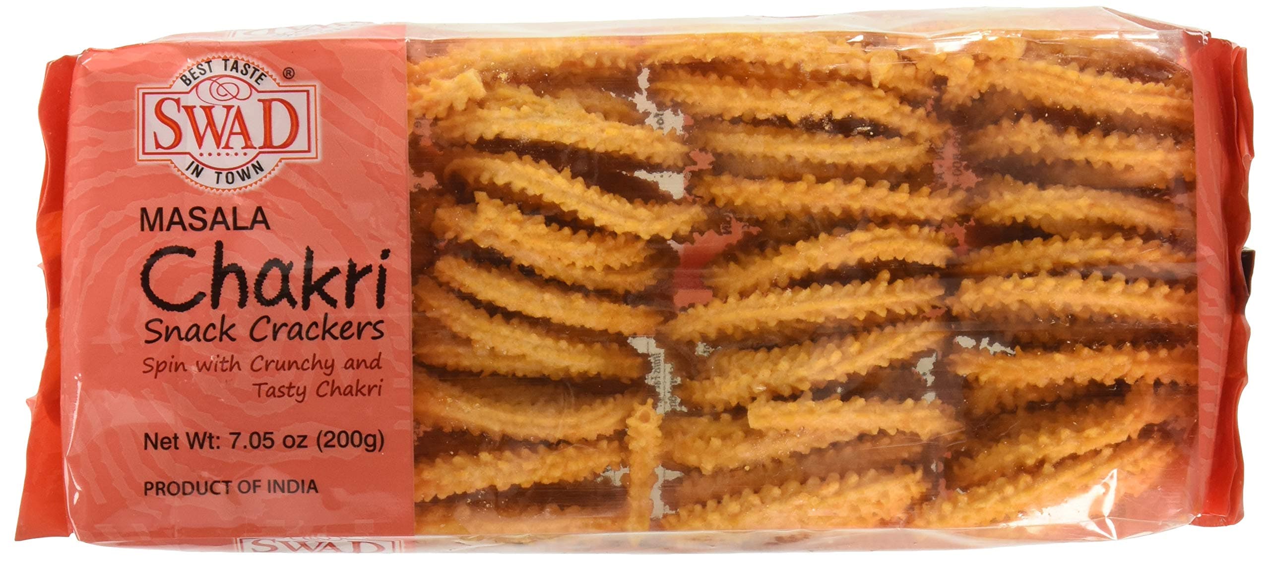 Great Bazaar Swad Chakri Masala Snacks, 7 Ounce