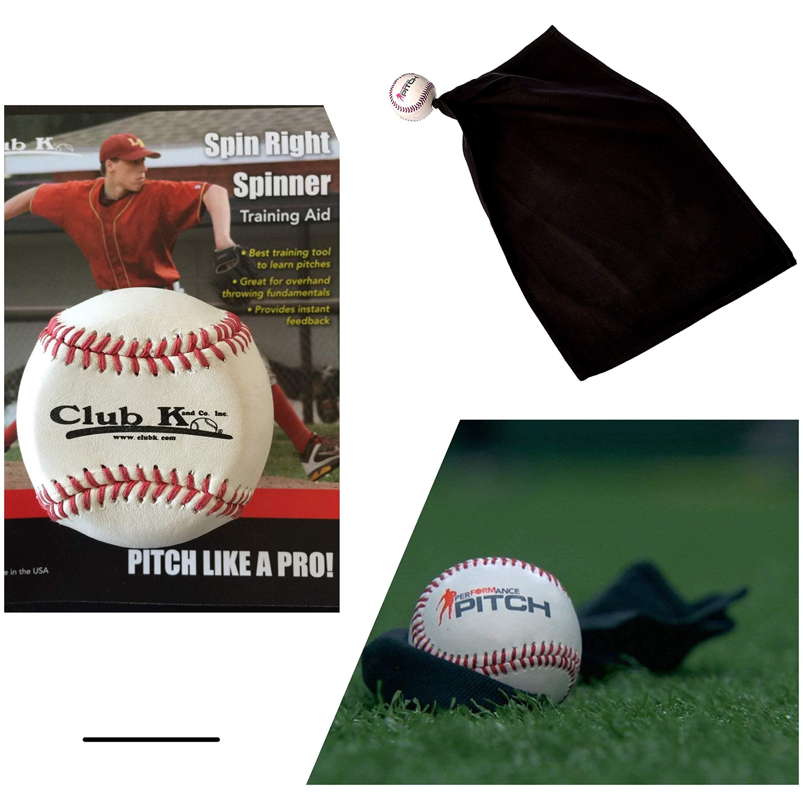 Performance Pitch & Pitch Like a Pro Spin Right Spinner - The Complete Pitchers Package
