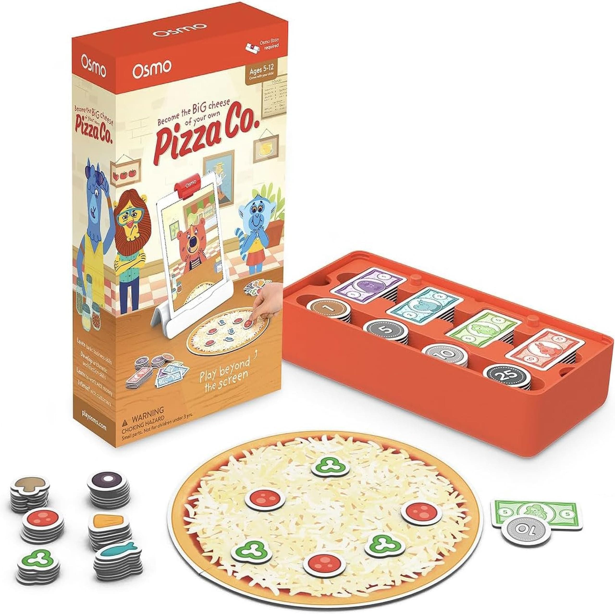 Osmo - Pizza Co. Game Only - Ages 5-12 - Math & Communication Skills - Requires Base