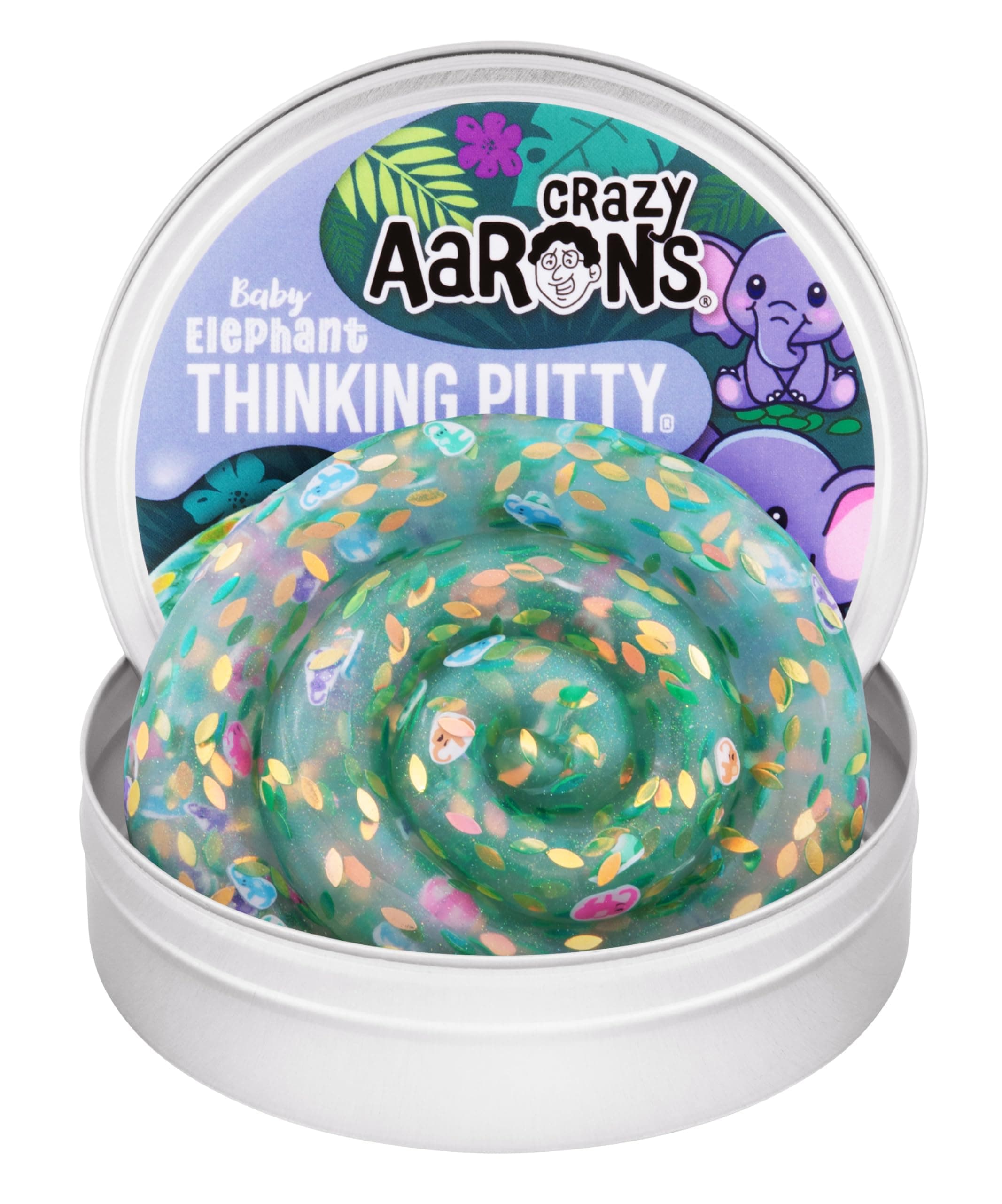 Crazy Aaron's Baby Elephant Thinking Putty