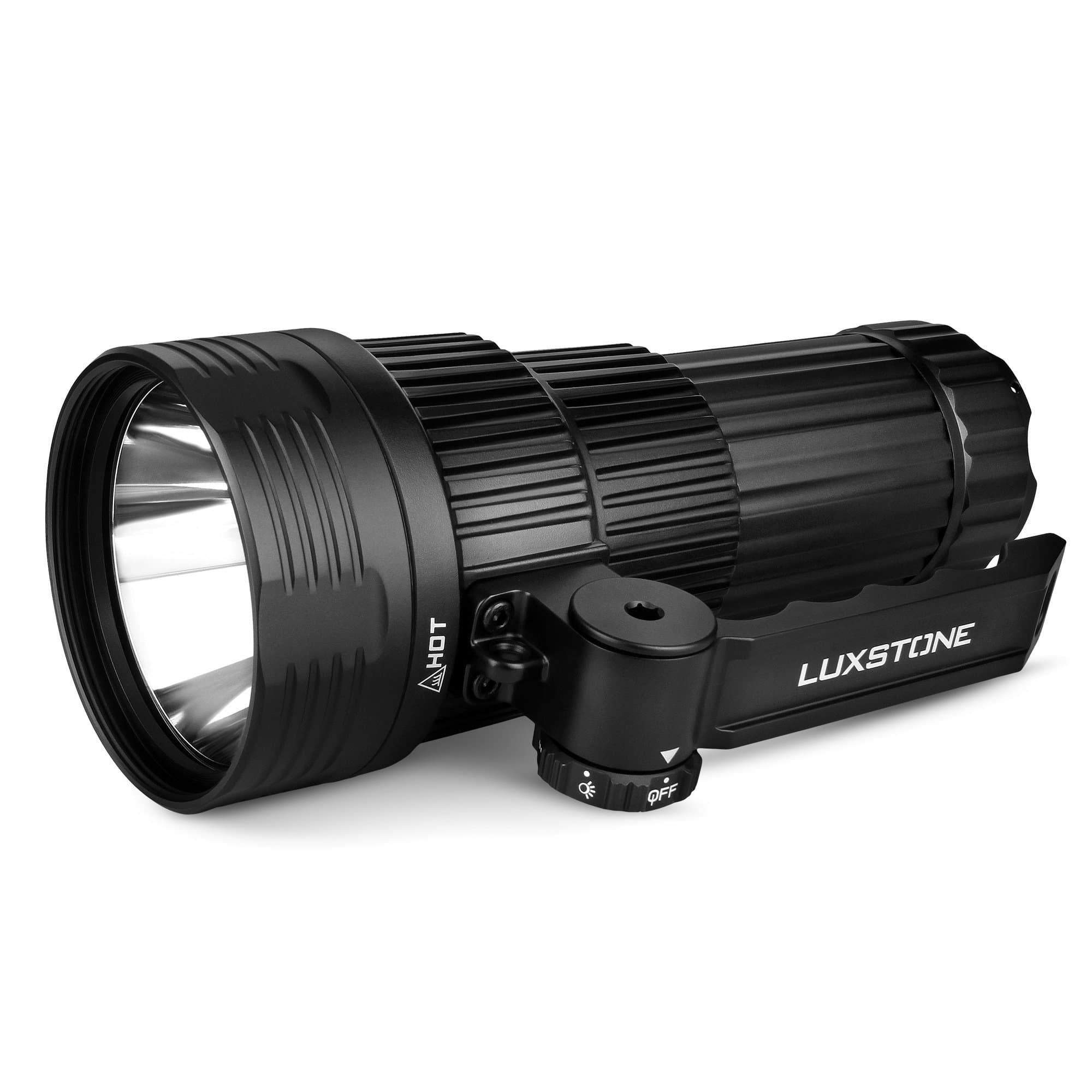 X30 Lightweight Searchlight – High Luminance LED 1 km Beam Flashlight for Camping, Hunting, Fishing, Scuba Diving and More