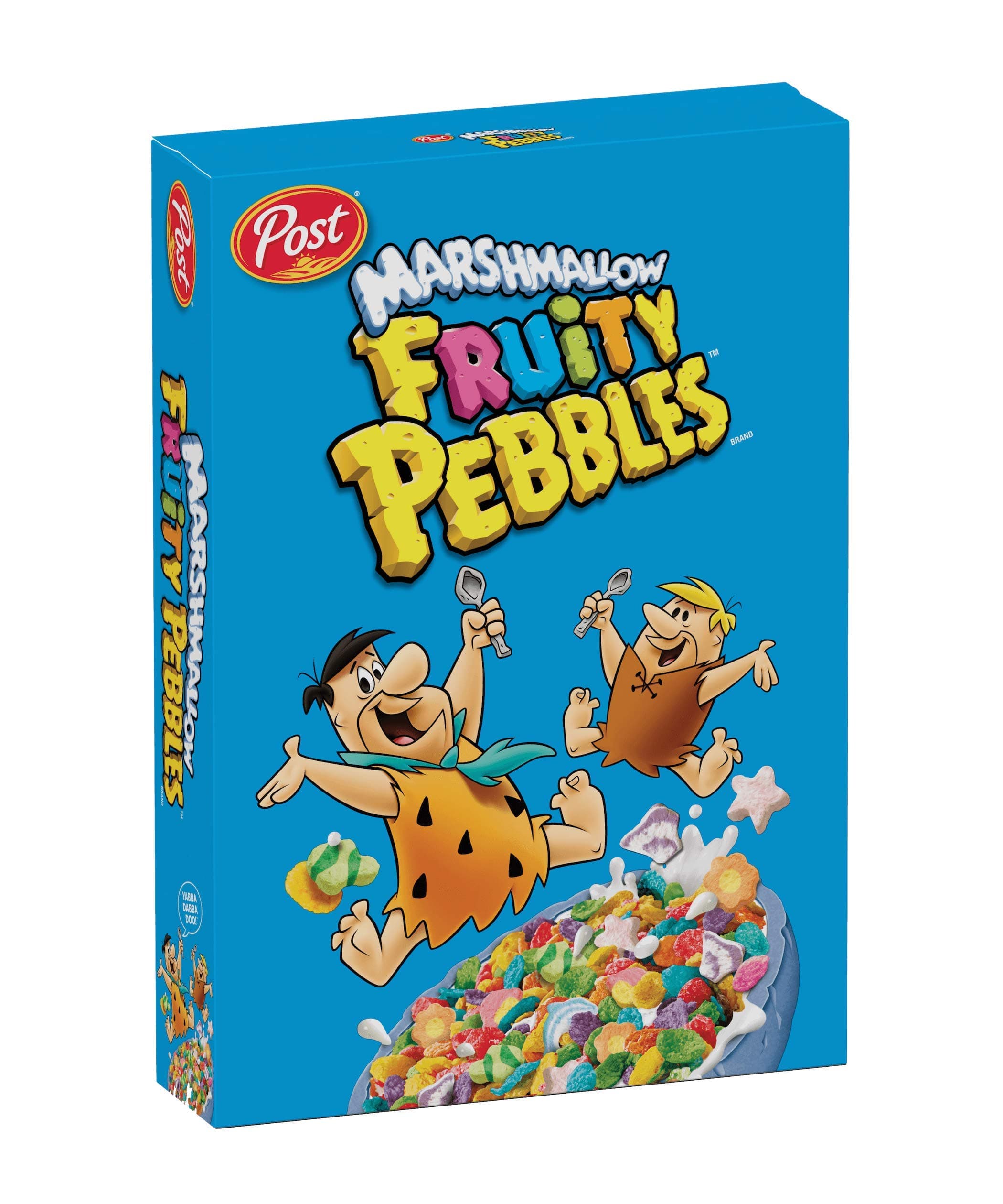 post marshmallow fruity pebbles cereal ( 2 BOXES ) ( 11 OZ. ) Y
