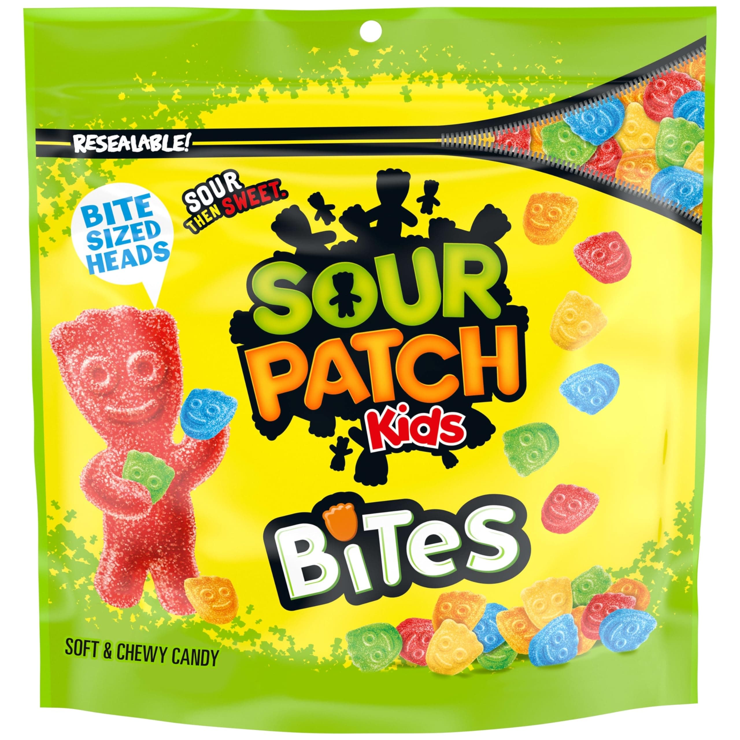 SOUR PATCH KIDS Bites Soft & Chewy Gummy Candy, 12 oz