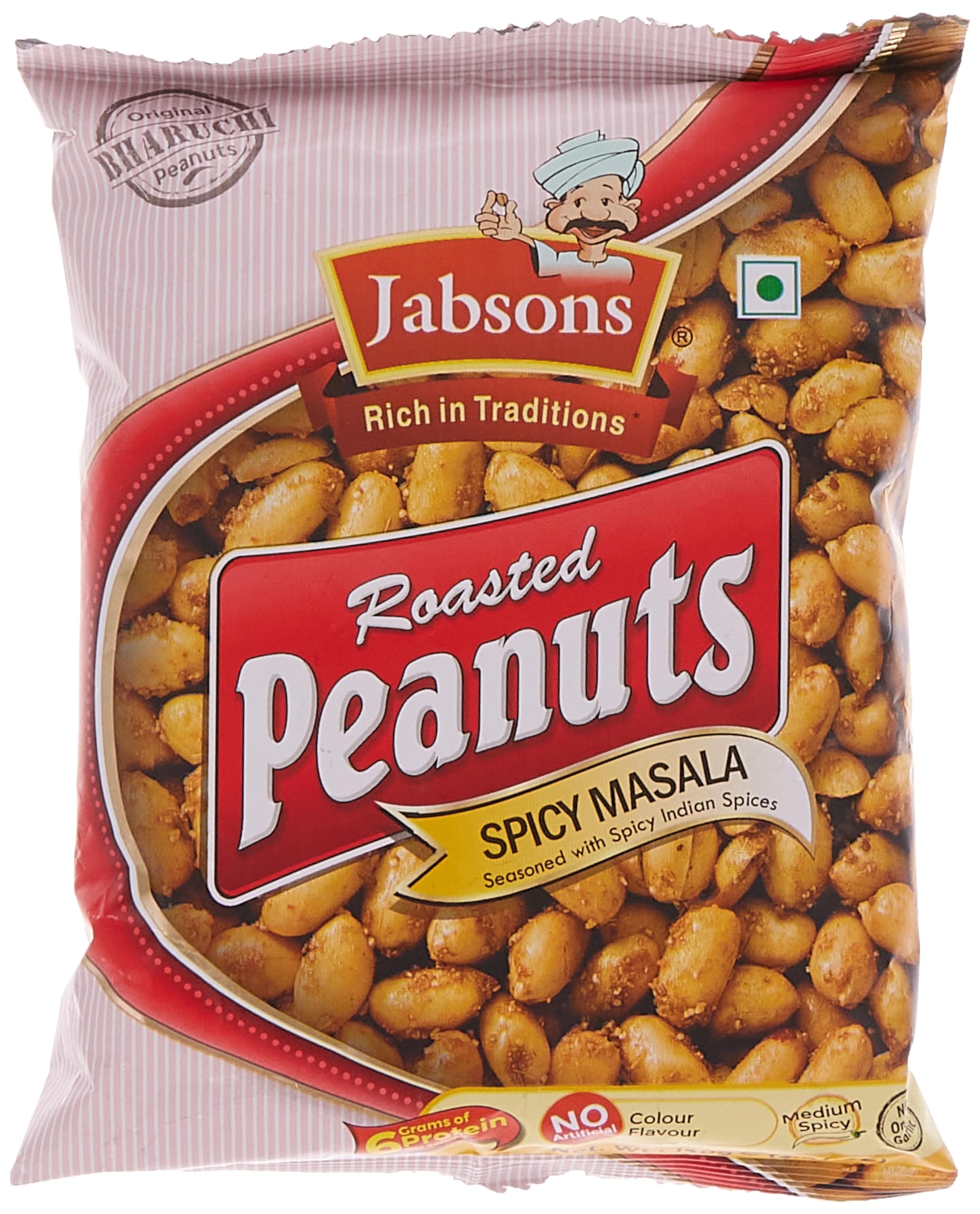 Jabsons Roasted Peanut Spicy Masala 140g