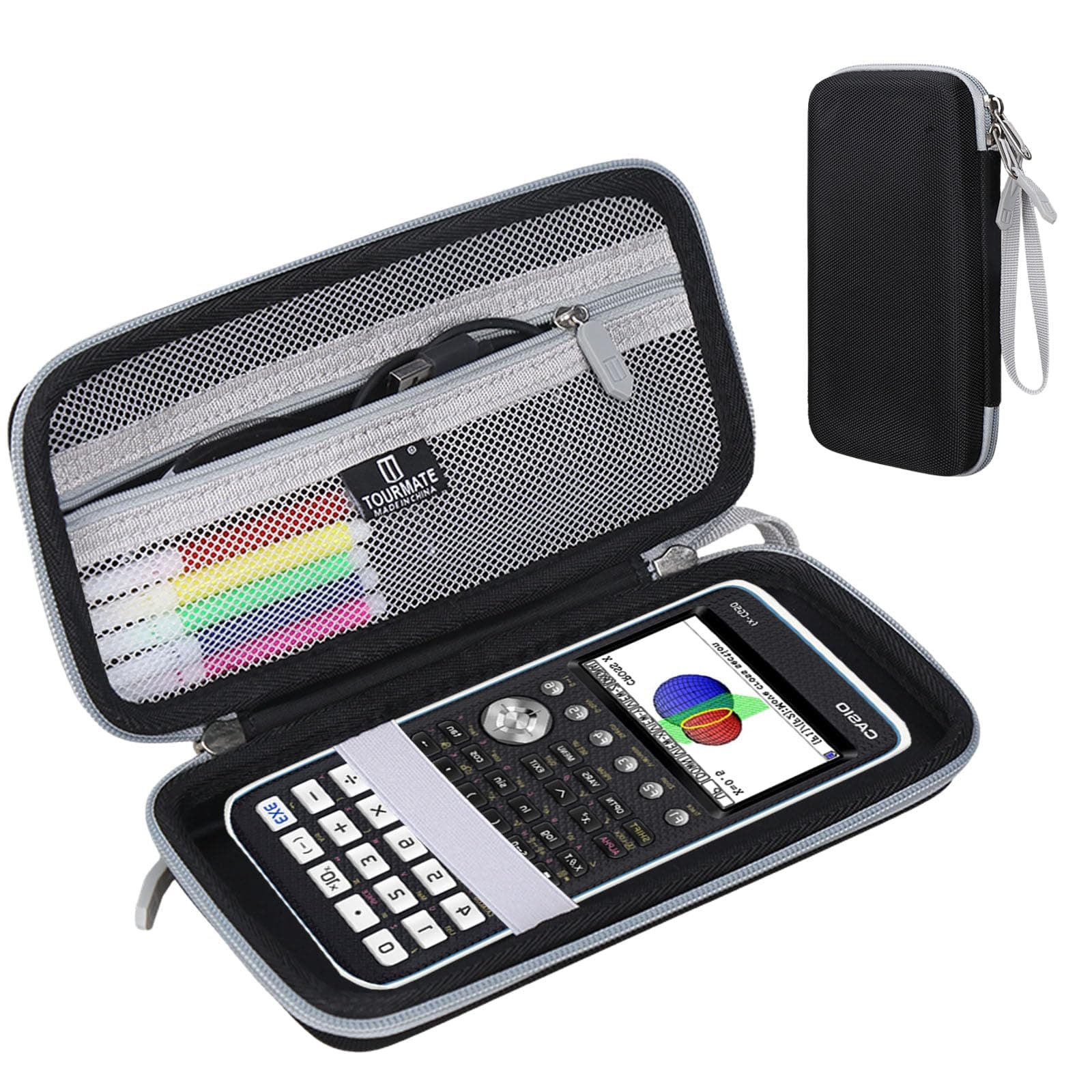 Hard Travel Case Replacement for CASIO PRIZM FX-CG50/CASIO FX-9750GIII/Texas Instruments TI-34/Texas Instruments BA II,Color Graphing Calculator - Tourmate,Case Only