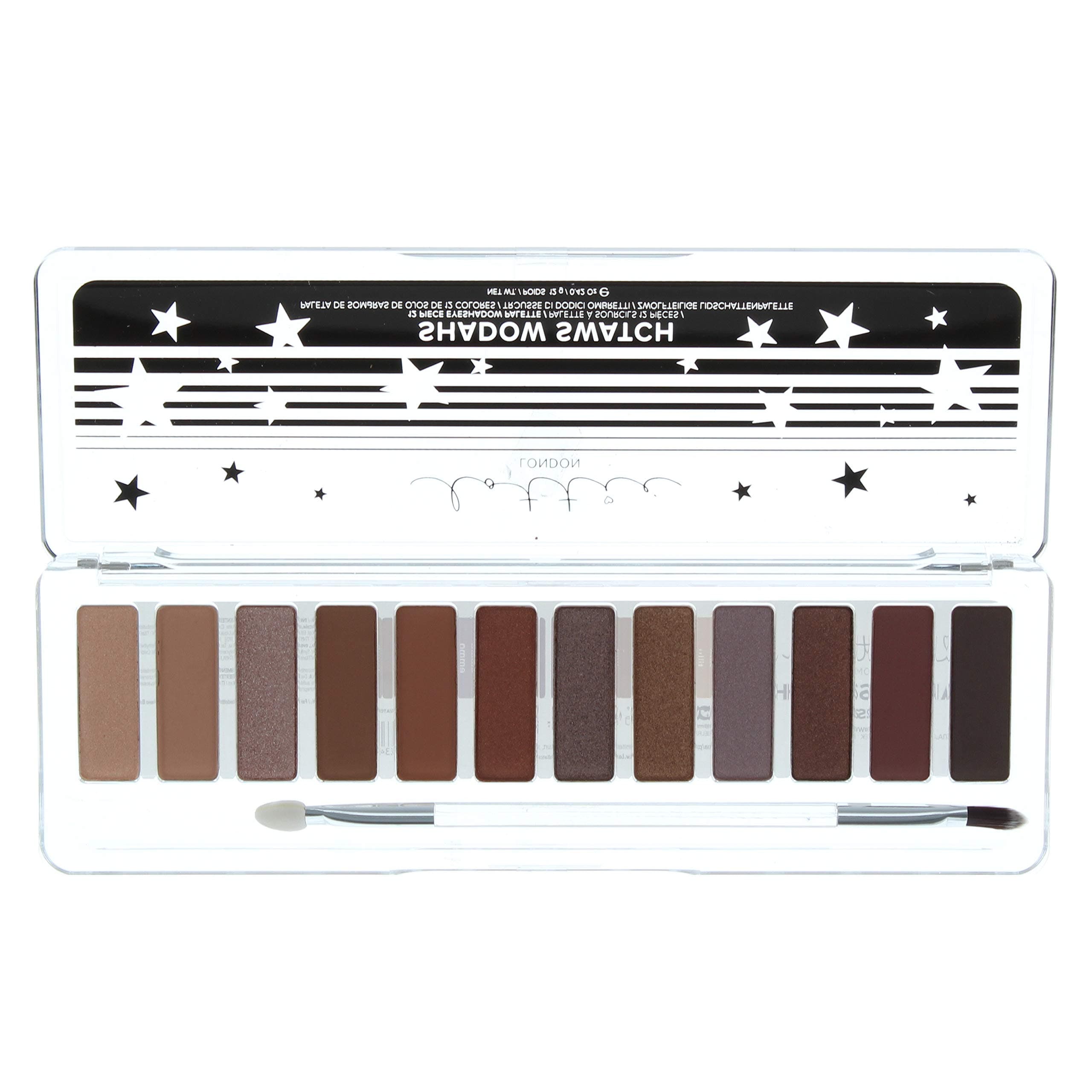 Lottie Shadow Swatch Eyeshadow Palette - The Rusts