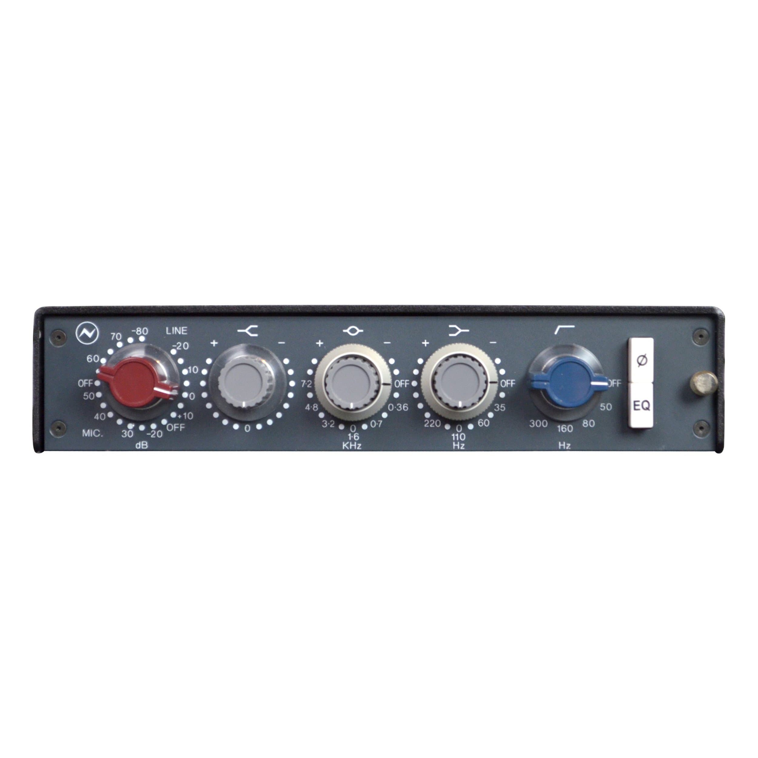 Neve 1073 80-series Microphone Preamp & EQ (horizontal)