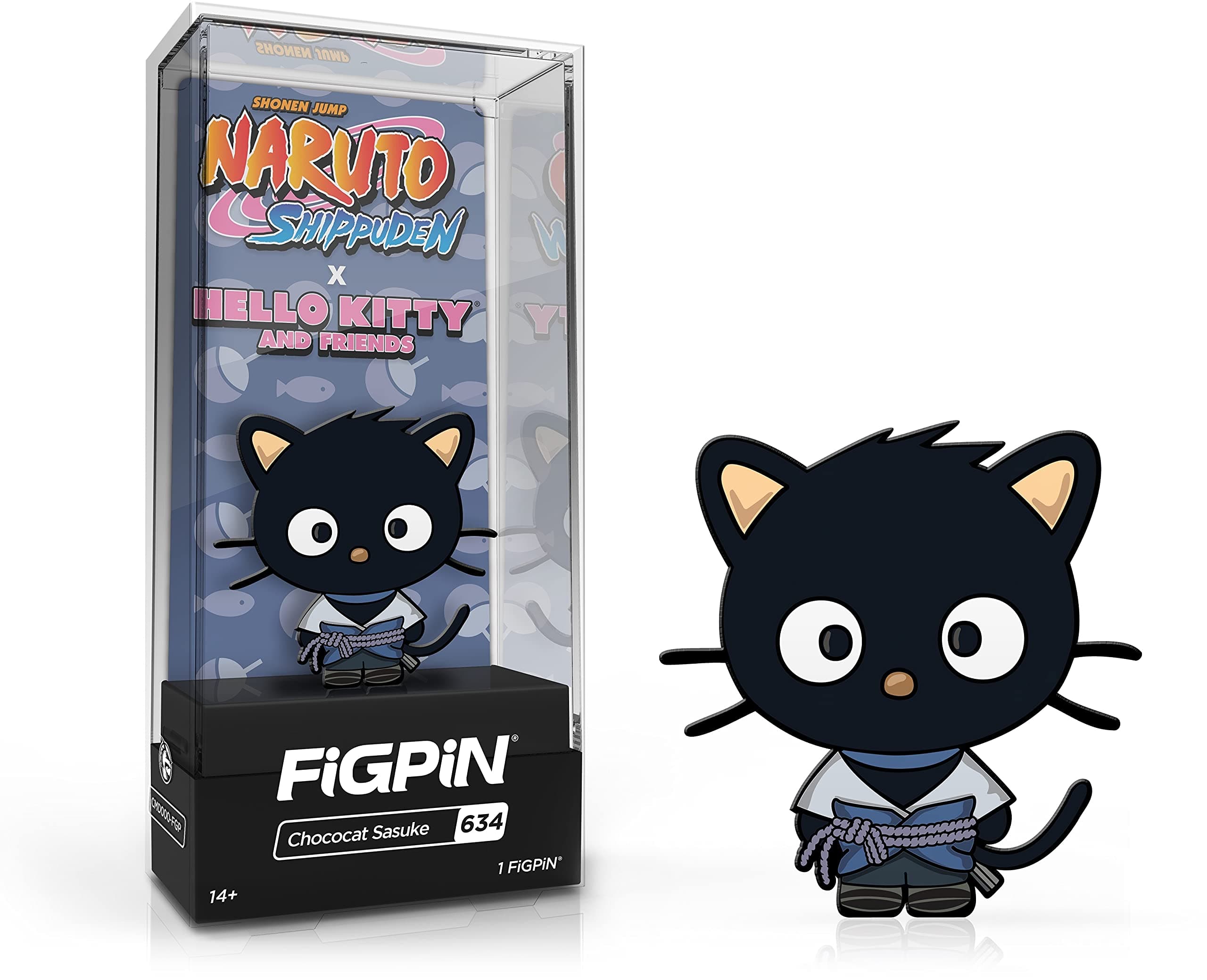 FiGPiN Naruto Shippuden X Hello Kitty - Chococat Sasuke #634