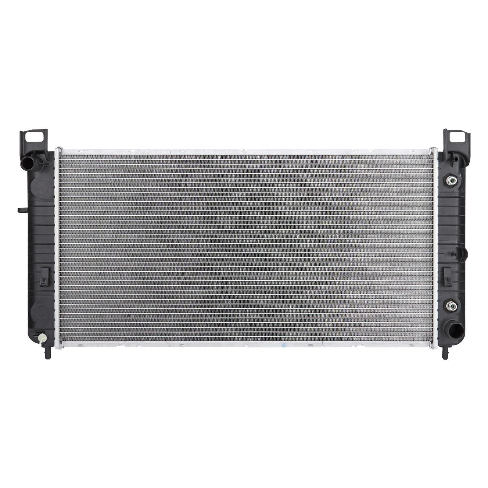 CU2423 Radiator With TOC, Without EOC - 34-1/16" Core Compatible With Chevrolet Silverado, GMC and Cadillac