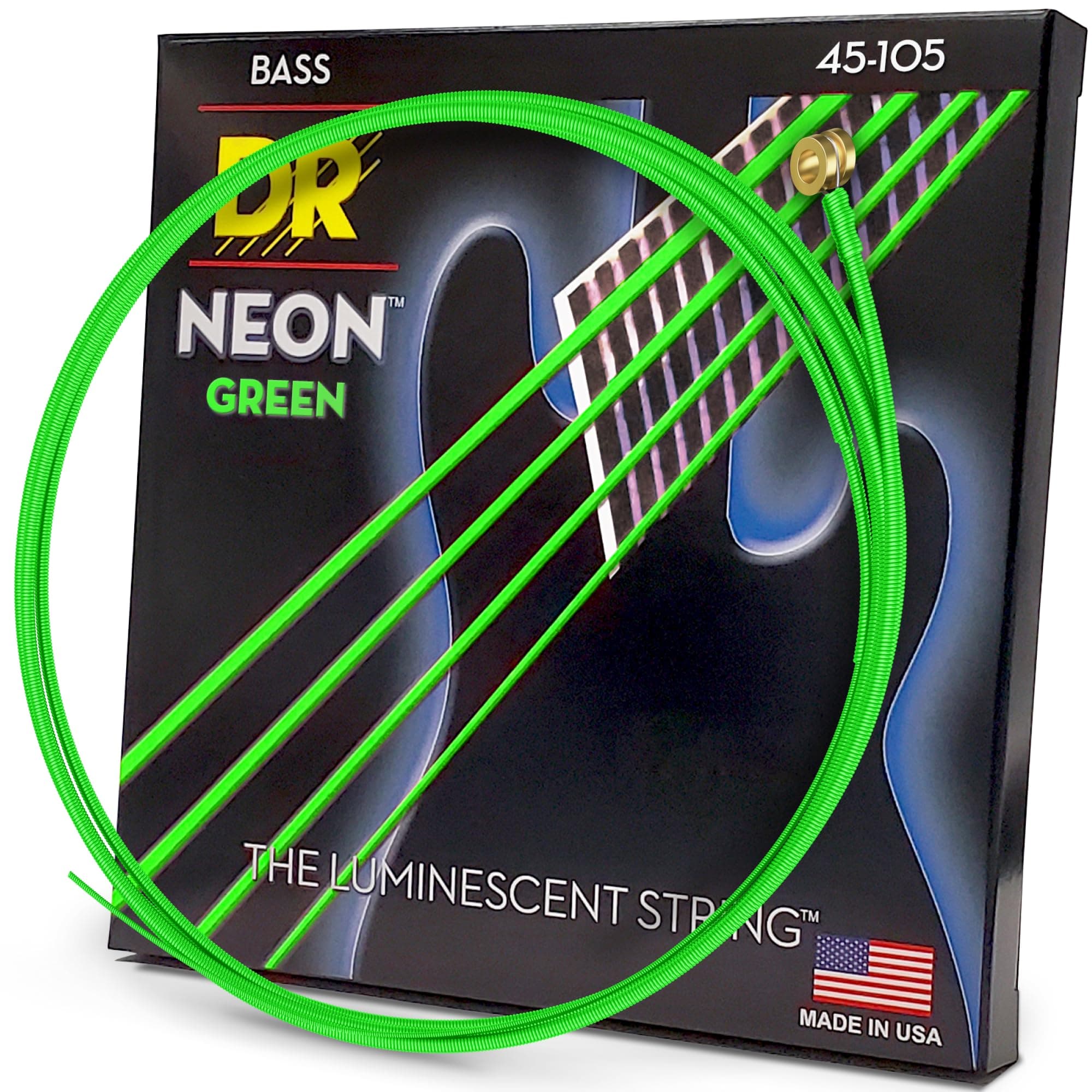 HI-DEF NEON Acoustic Guitar Strings (NGB-45)