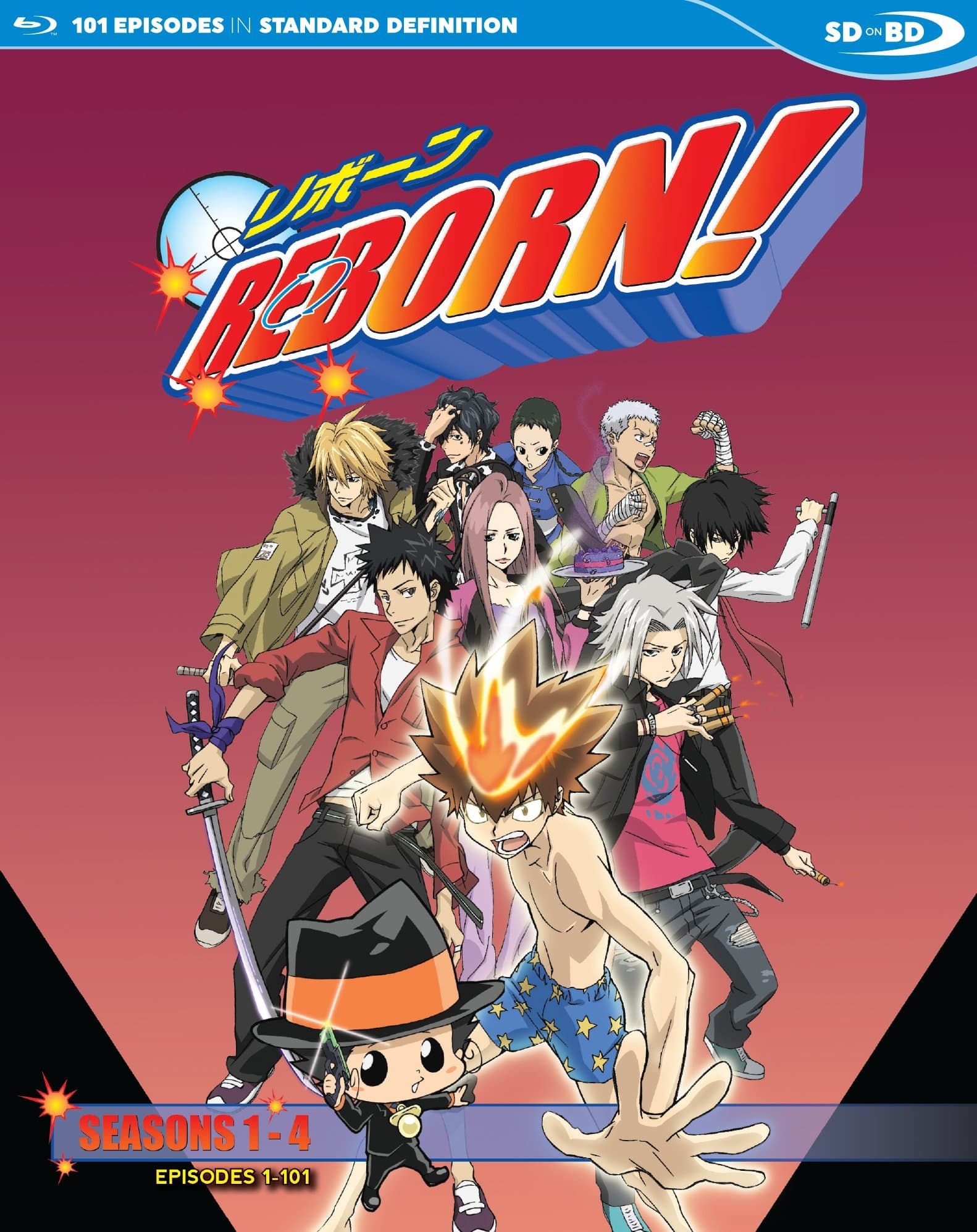 Reborn! TV Series Volume 1 SDBD