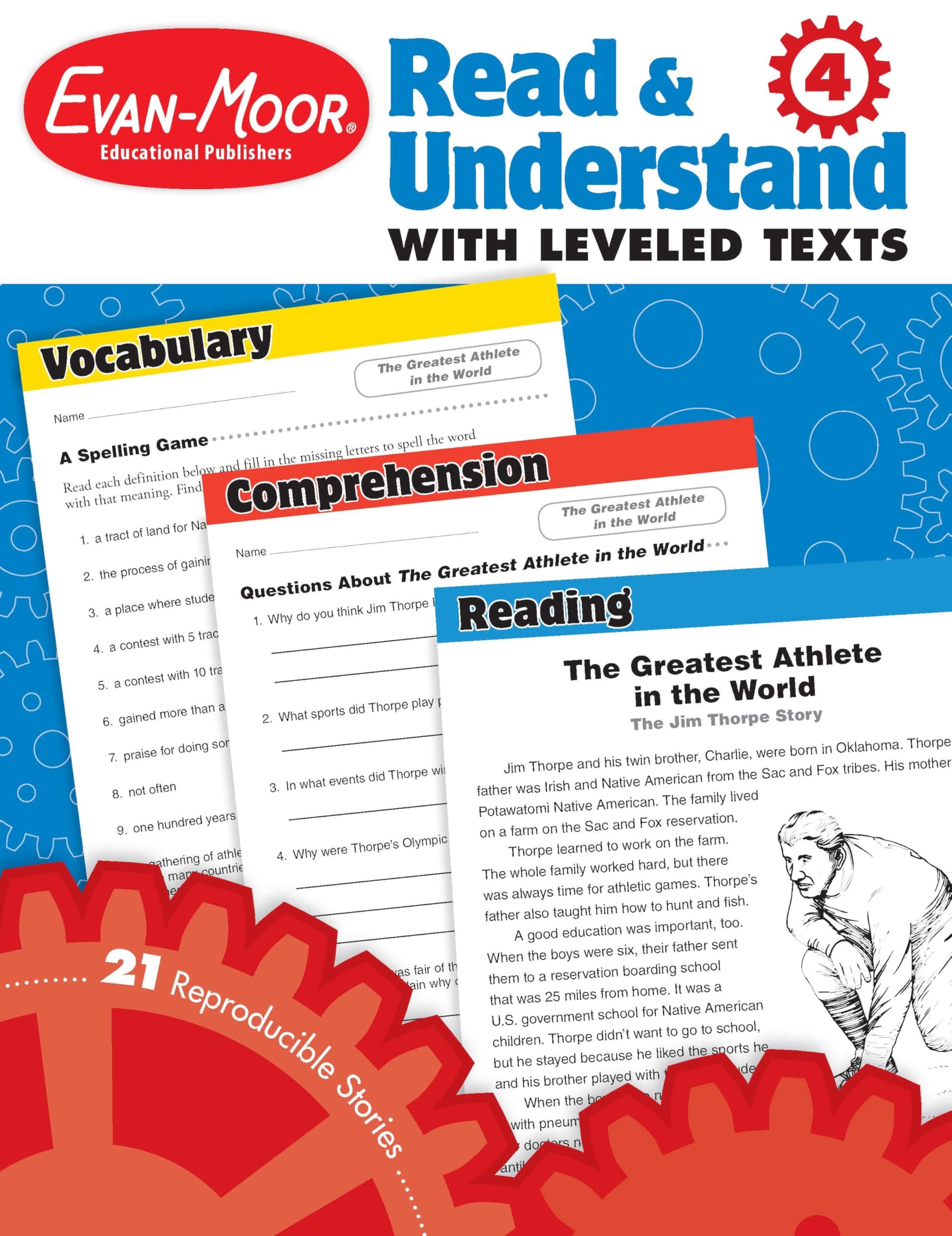 Read and Understand with Leveled Texts, Grade 4 Teacher Resource
