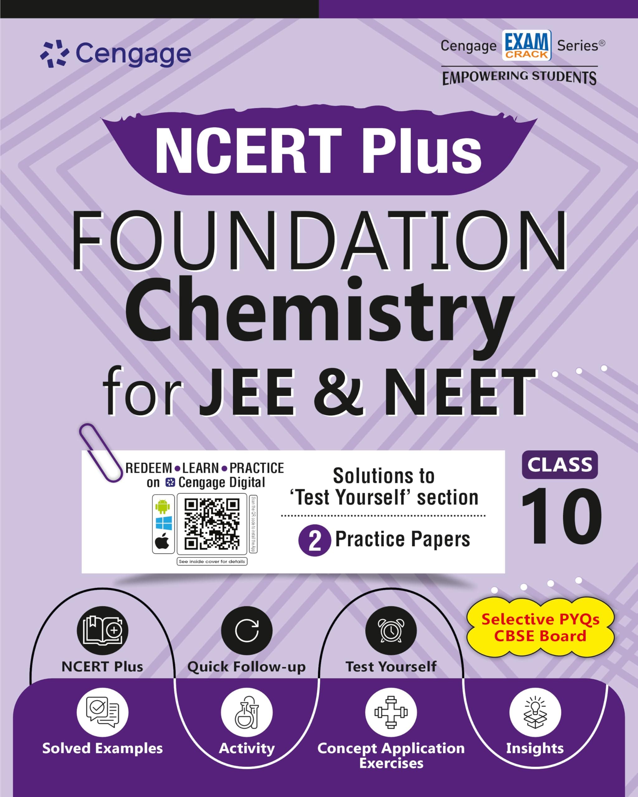 Cengage NCERT Plus Foundation Chemistry for JEE & NEET: Class 10