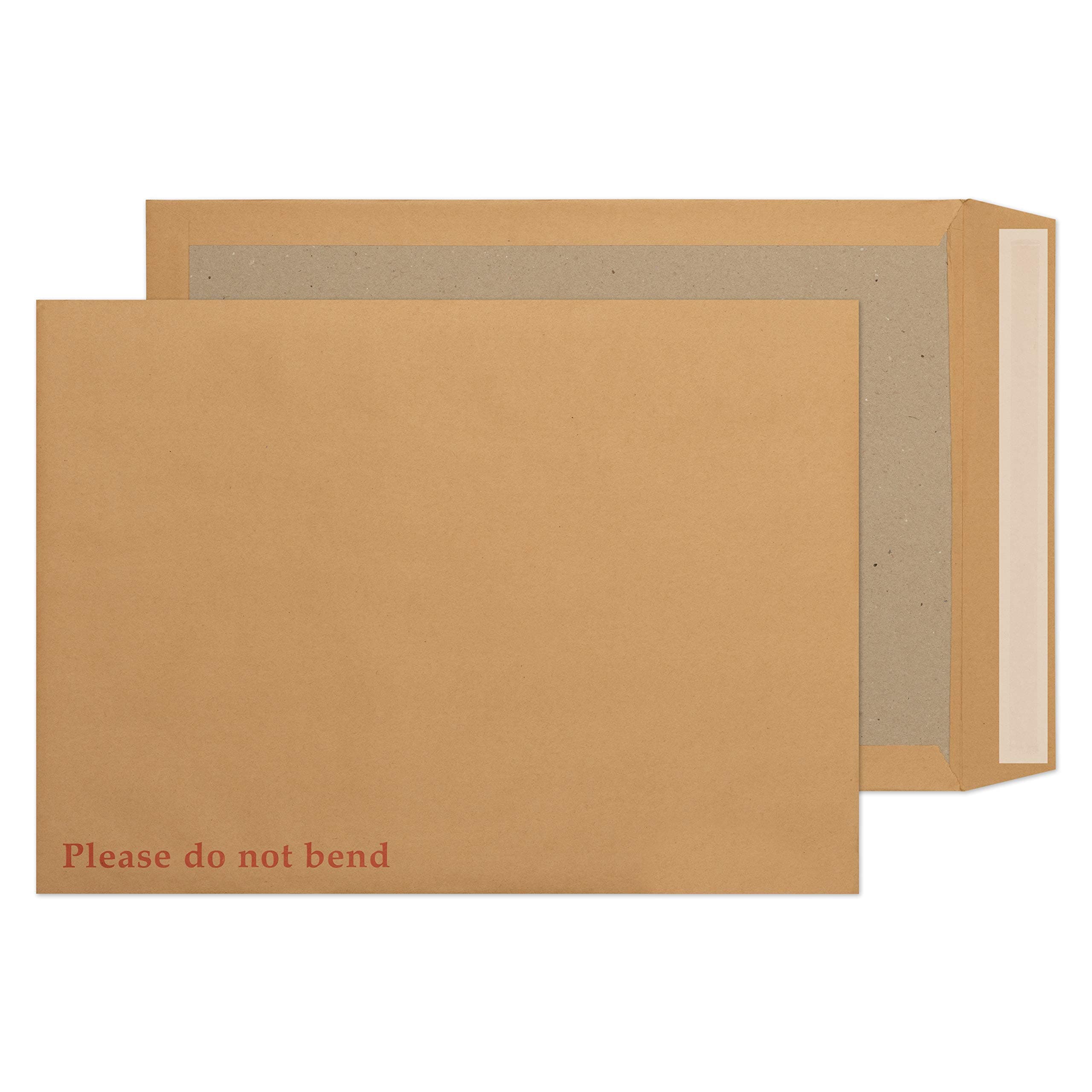 Blake Purely Packaging C3 A3 450 x 324 mm Board Back Pocket Peel and Seal Envelopes (4200/50) Manilla - Pack of 50
