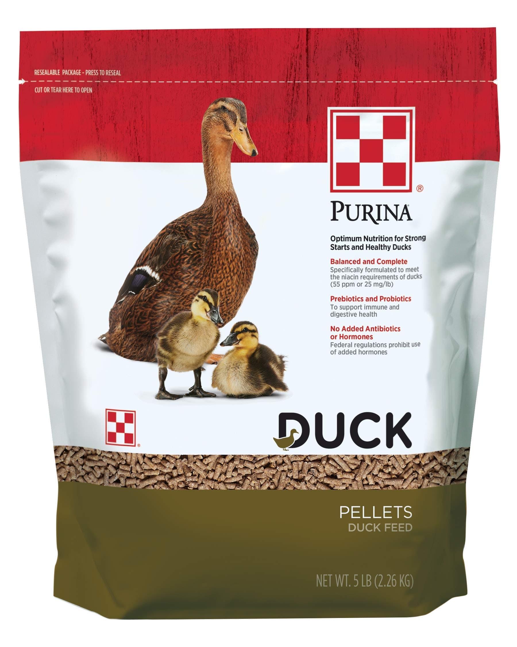 Purina Duck Feed Pellets, 5 lb