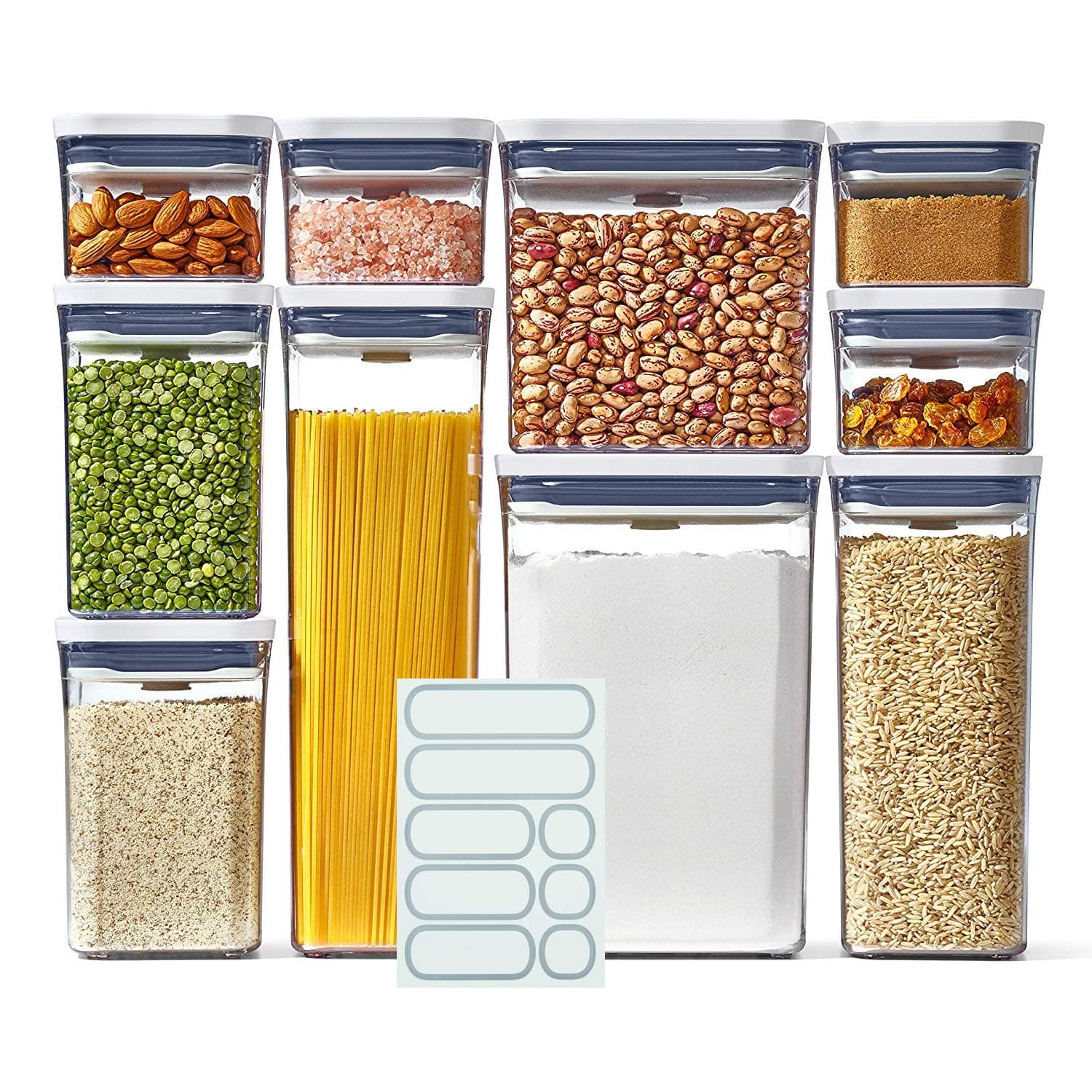 OXO-Good Grip 10-Piece POP Container Set with 10 Labels