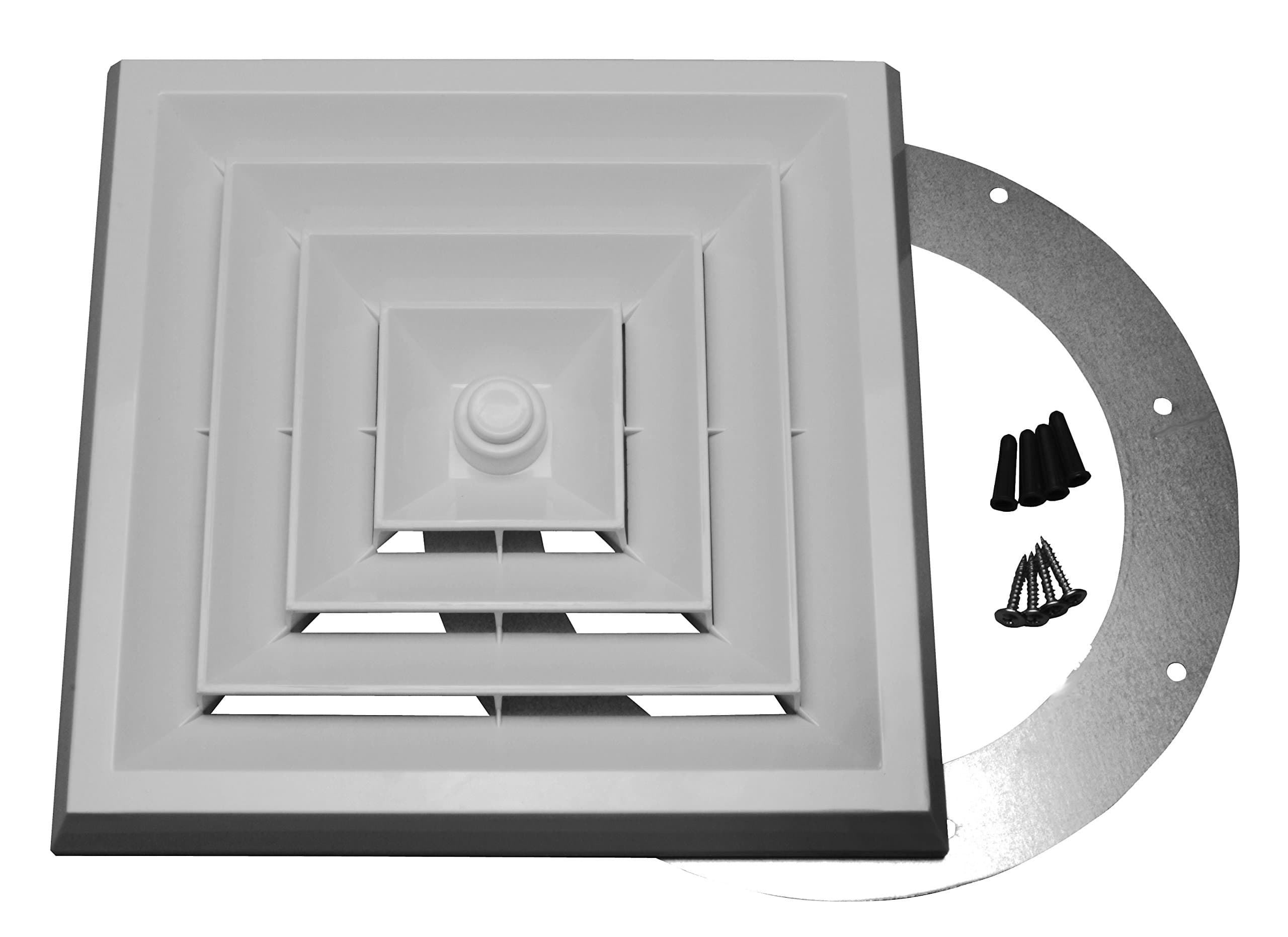 QUICK CONNECT HT-RFK-S1 Retro-fit Grille, 12", White